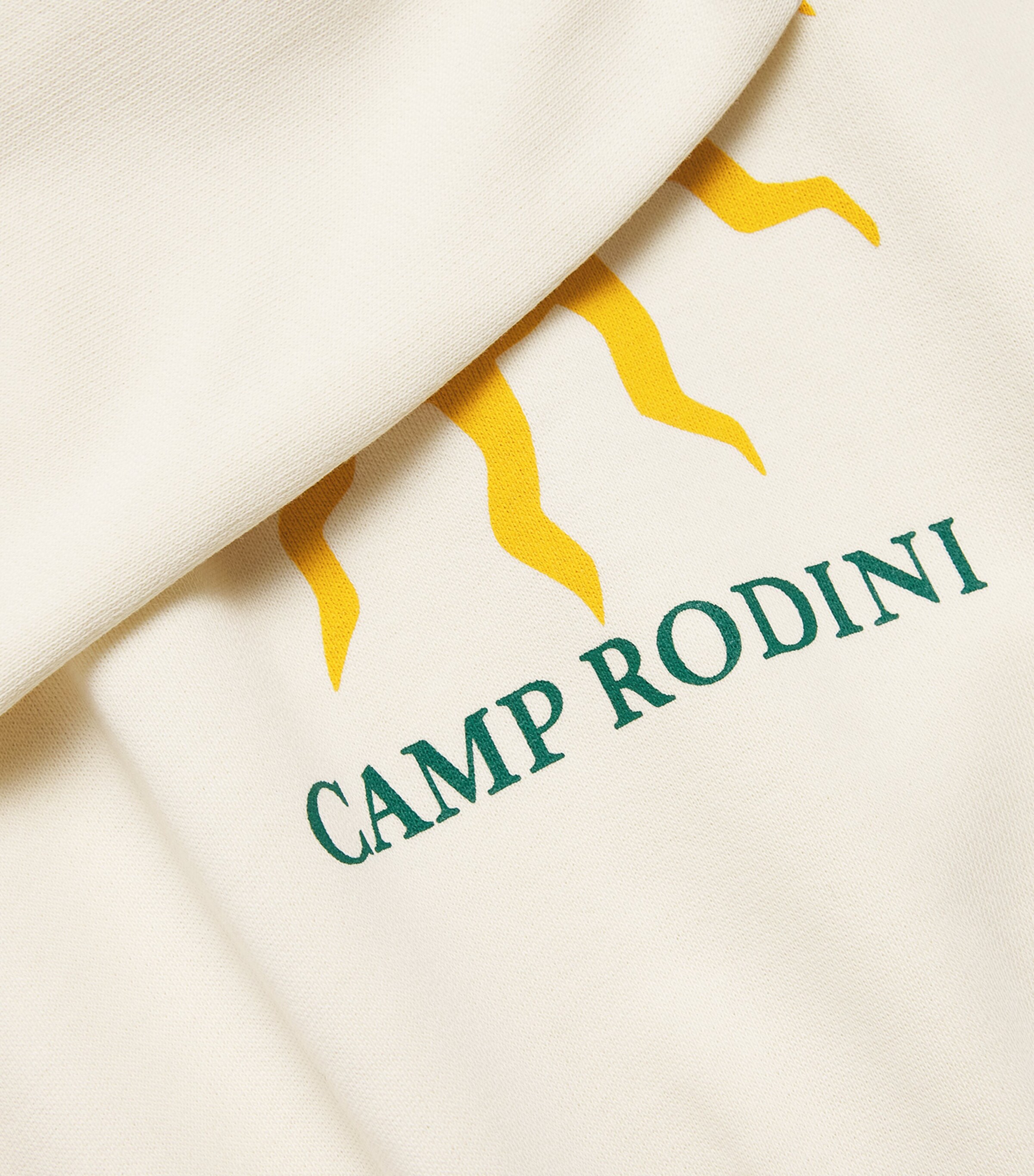 Mini Rodini Organic Cotton Sun Jamboree Sweatshirt (3-11 Years) Offwhite Image 3