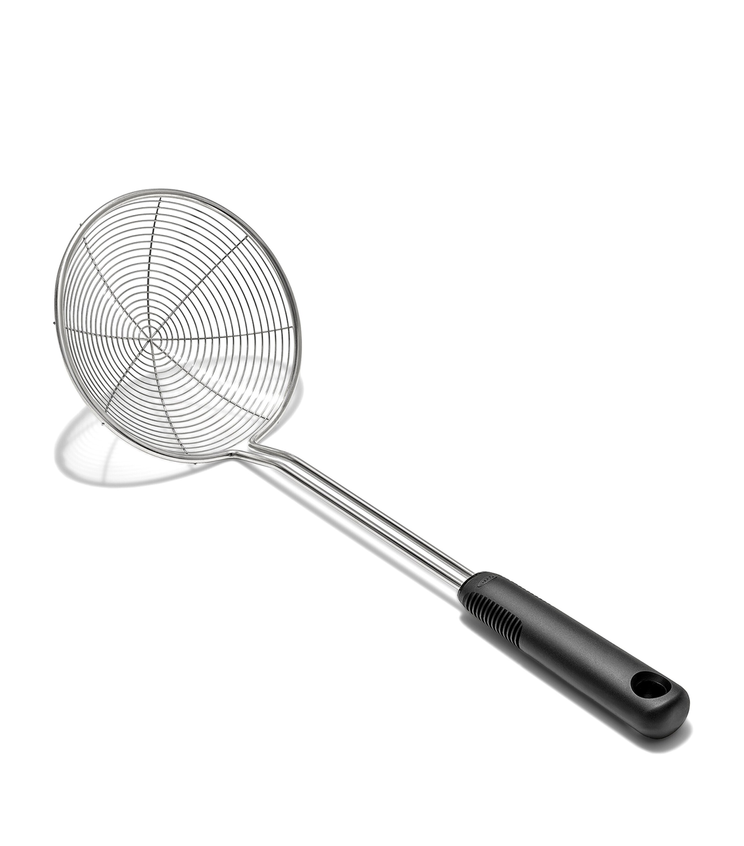 Oxo Good Grips Scoop and Strain Skimmer Silver/black Image 2