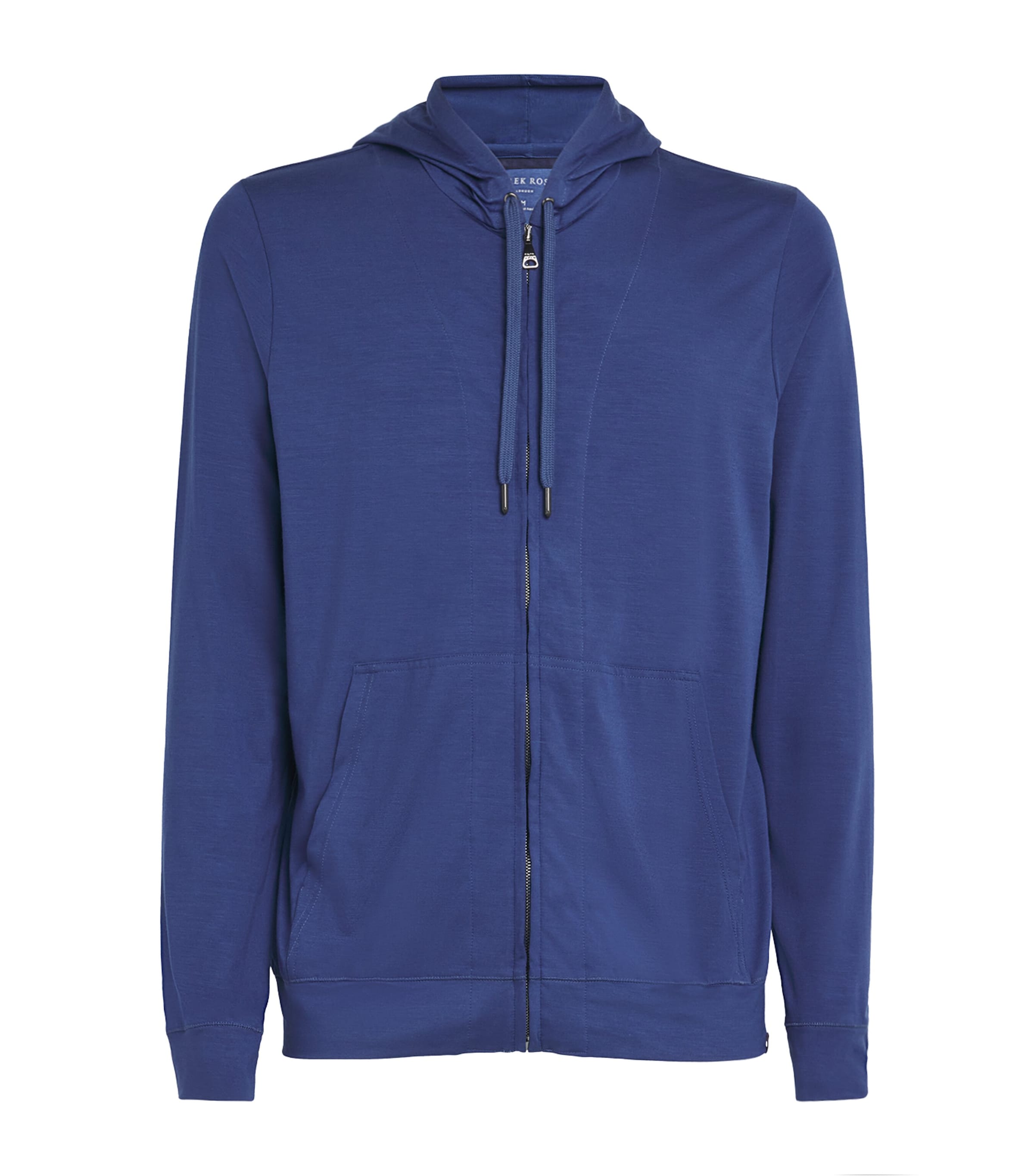 Derek Rose Micromodal Zipped Hoodie | Men Clothing | Nightwear | Loungewear | Sweatshirts & Hoodies | Designers | Derek Rose