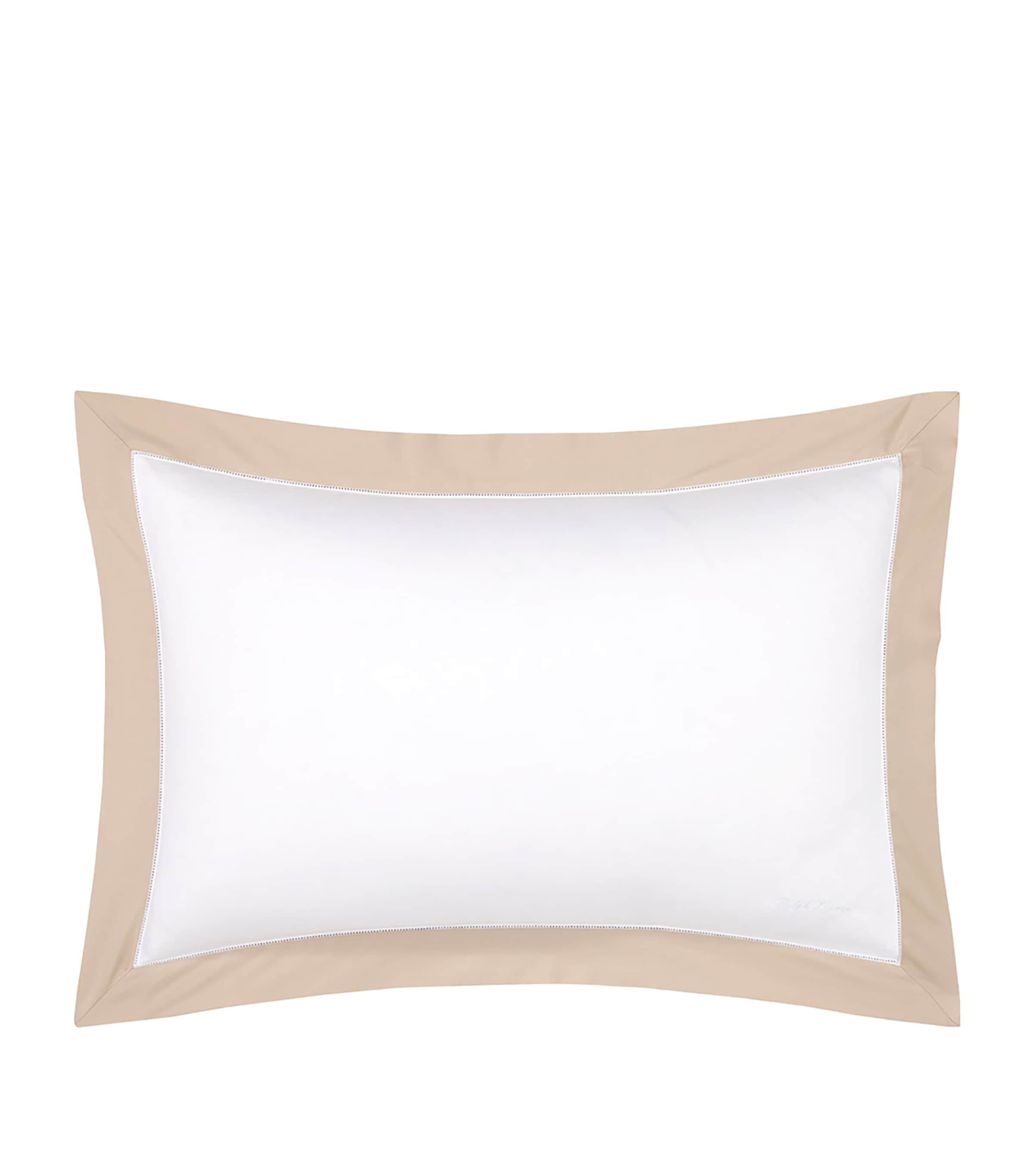 Cotton Langdon Coastal Standard Oxford Pillowcase (50cm x 75cm) COASTAL Image 2