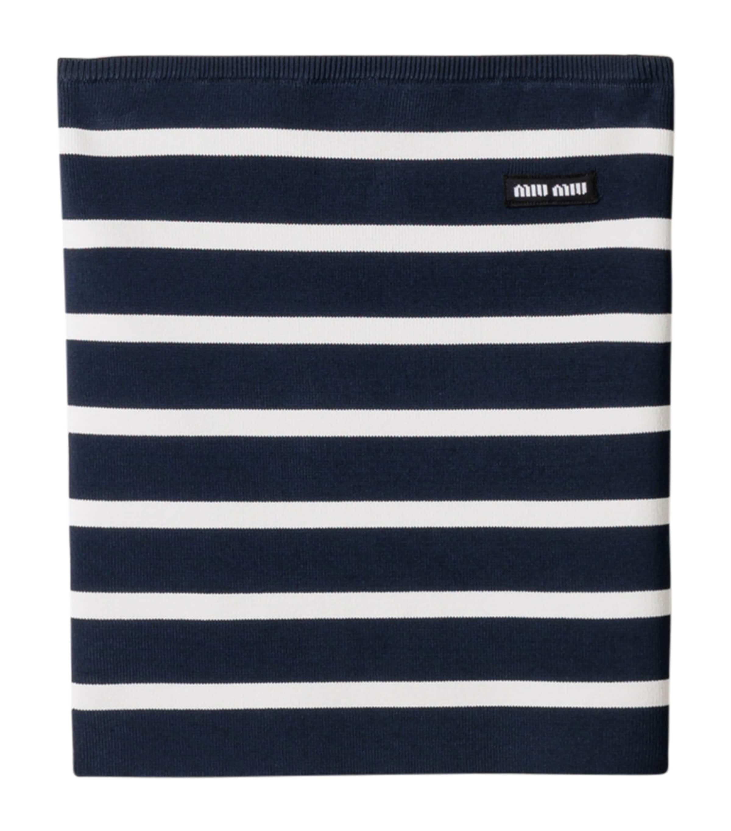 Knitted Stripe Tube Top F0761 Image 1