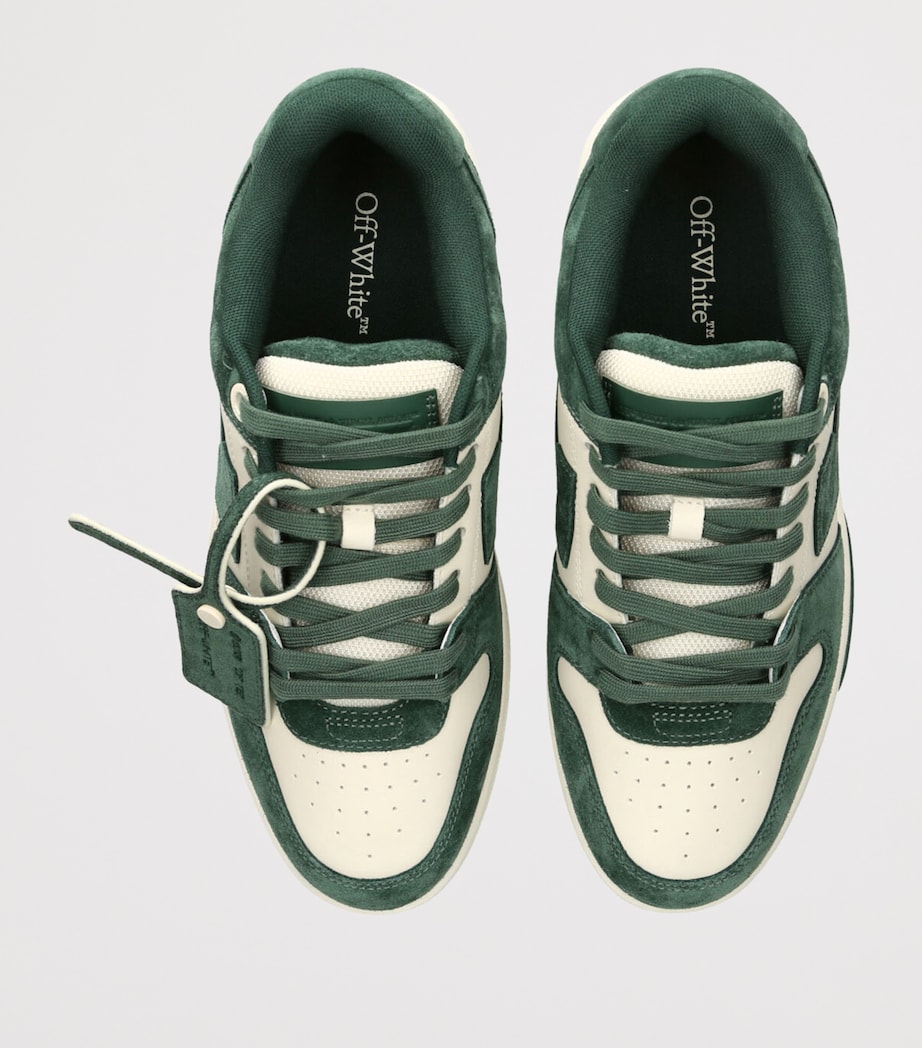 Suede Out of Office Sneakers DARK GREEN Image 4