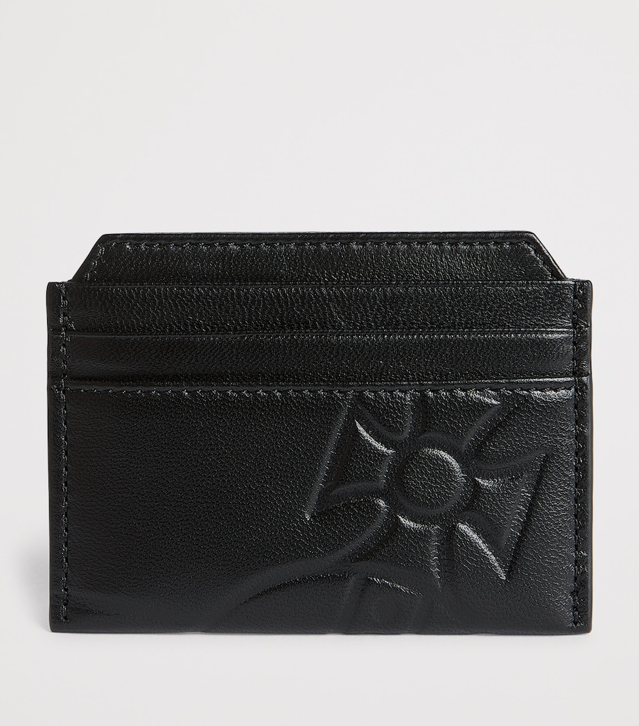 Vivienne Westwood Leather Orb Card Holder Black Image 2