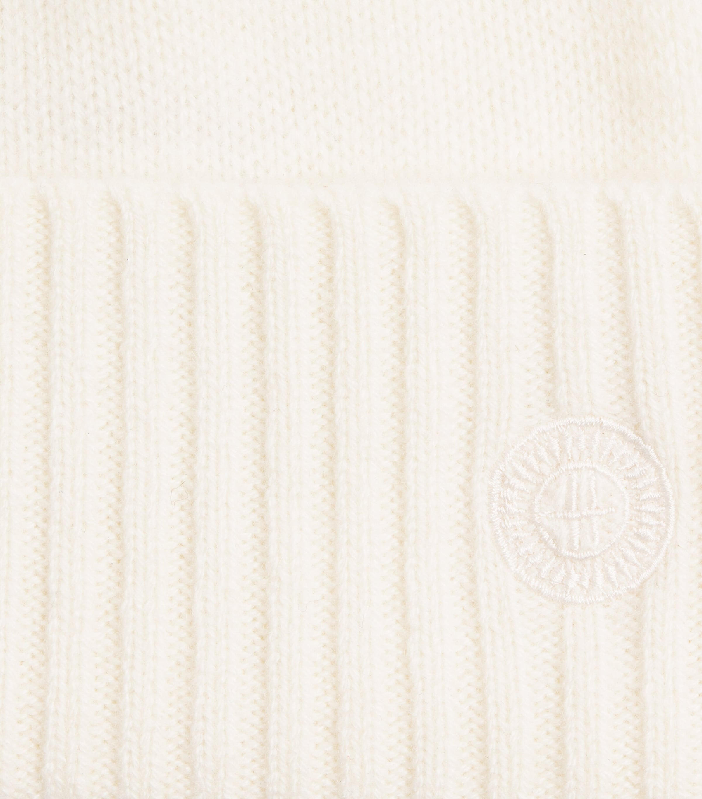 Harrods Cashmere Hat Ivory Image 2