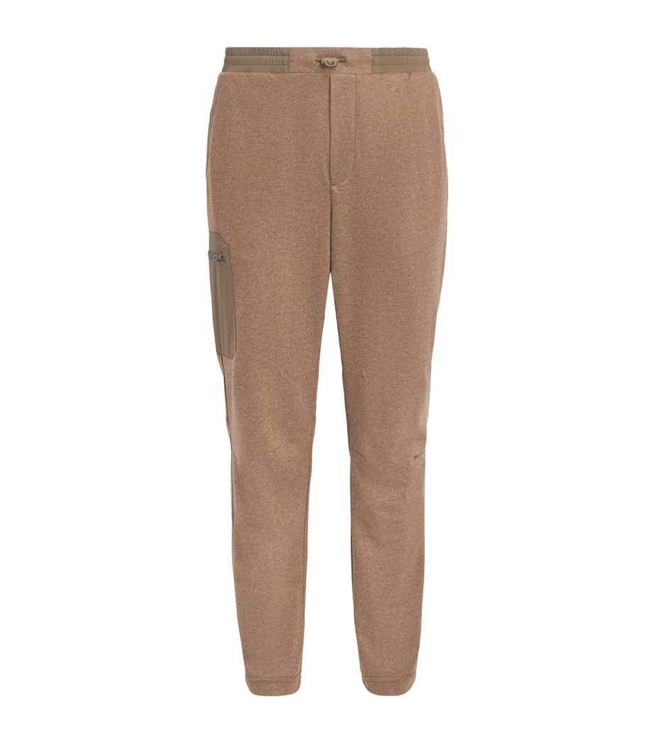 Sease Mens Wool-Cashmere Sweatpants Hazelnut Image 1