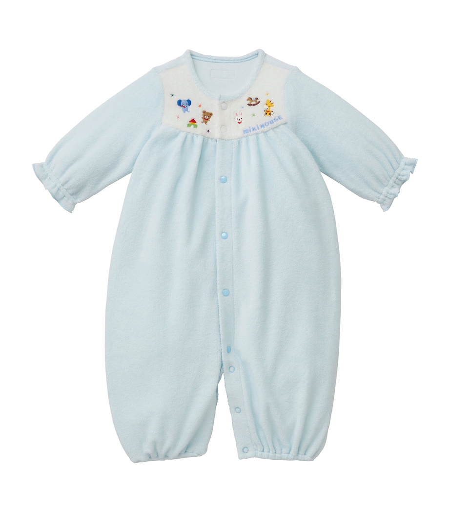 Cotton-Blend Playsuit (0-3 Months) 15 Image 4
