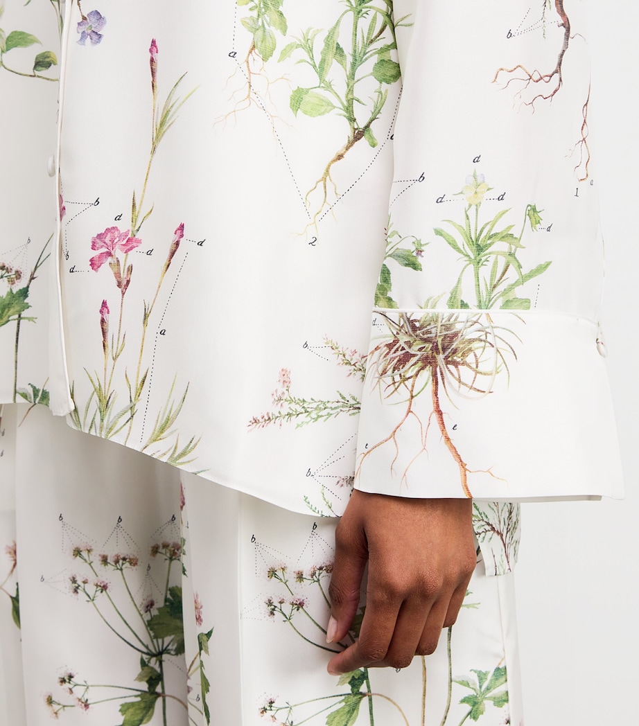 Silk Floral Shirt BOTANICAL GRDN WHITE Image 6