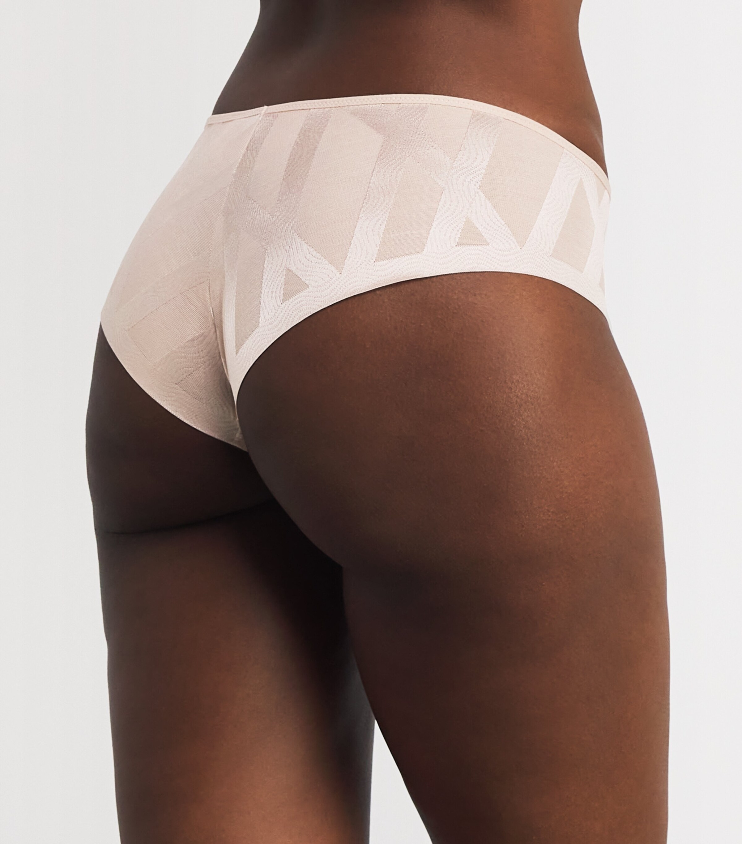 Chantelle Womens Stretch-Mesh Tanga Soft Pink Image 3