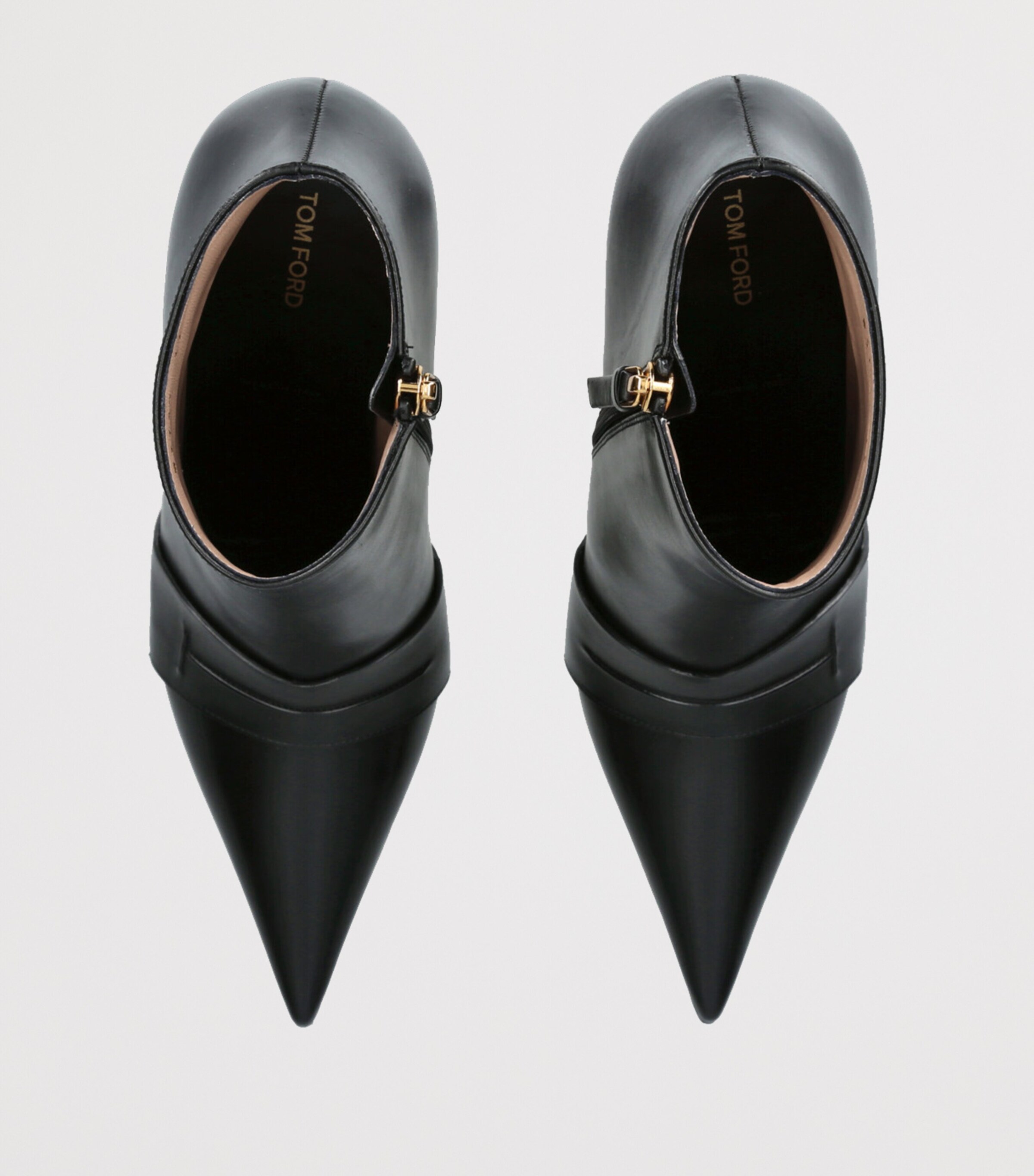 TOM FORD Leather Eva Ankle Boots 105 | Women Shoes | Boots | Heeled Boots | Designers | Tom Ford TOM FORD Leather Eva Ankle Boots 105 | Women Shoes | Boots | Heeled Boots | Designers | Tom Ford