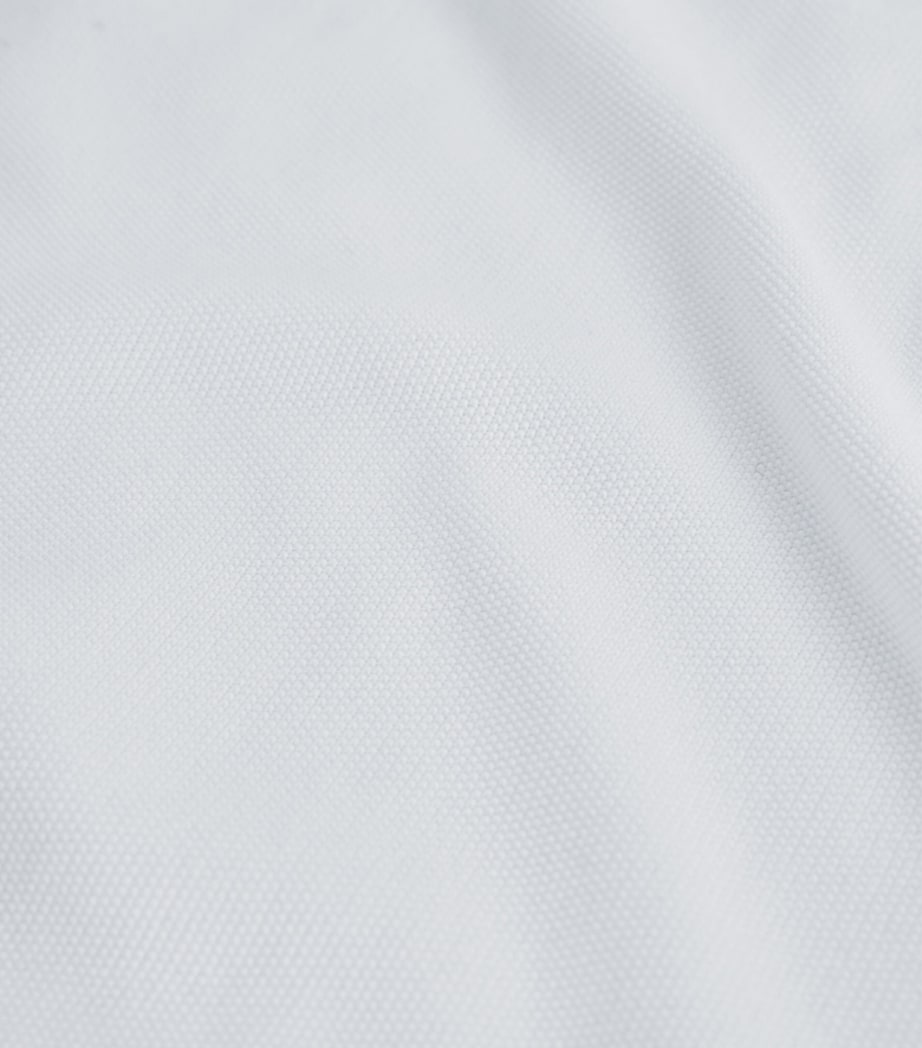 Dunhill Mens Cotton Piqué Polo Shirt White Image 5