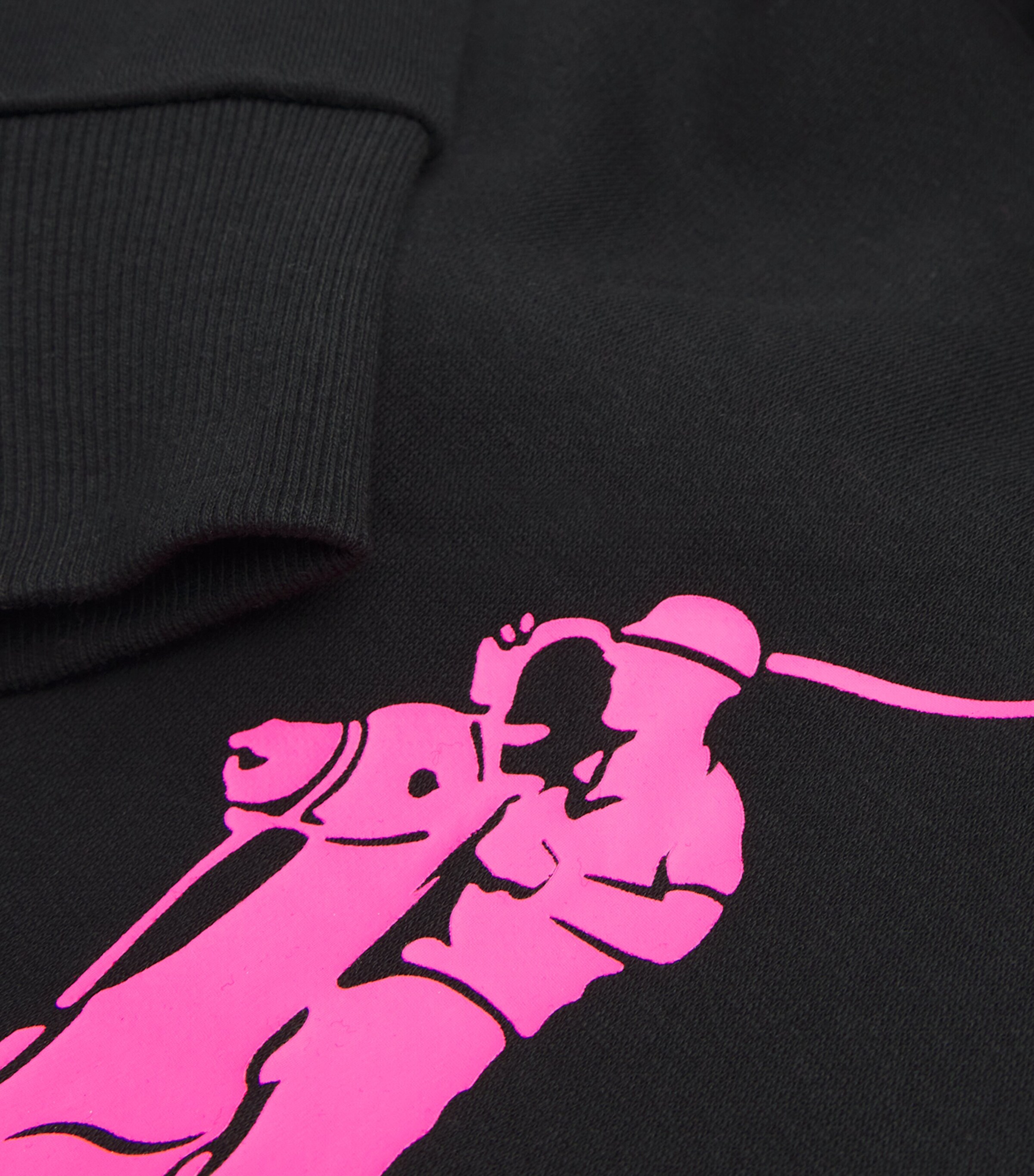 Polo Ralph Lauren Black Pink Pony Hoodie | Harrods UK