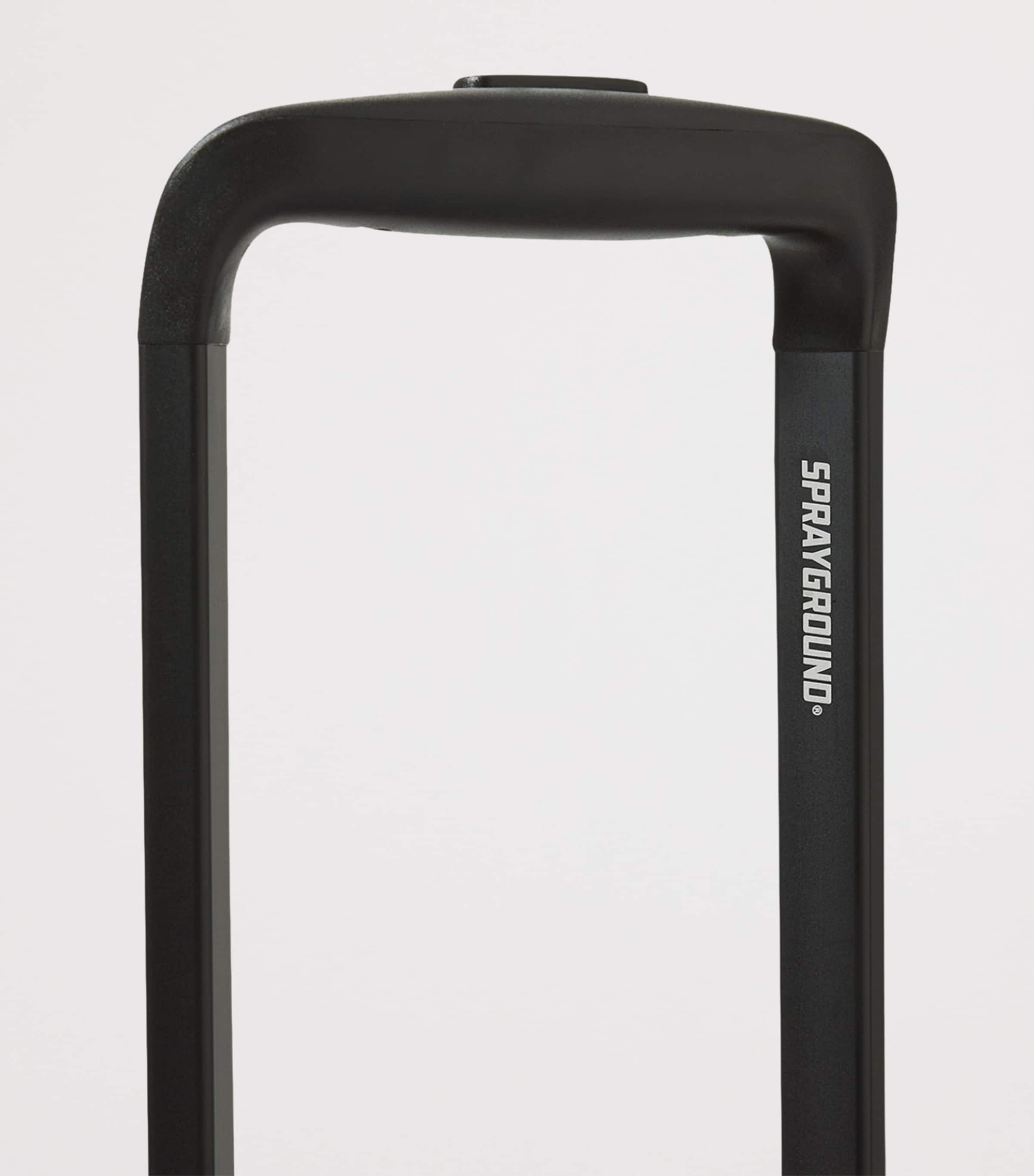 Embossed Cabin Suitcase (55cm) BLACK Image 10