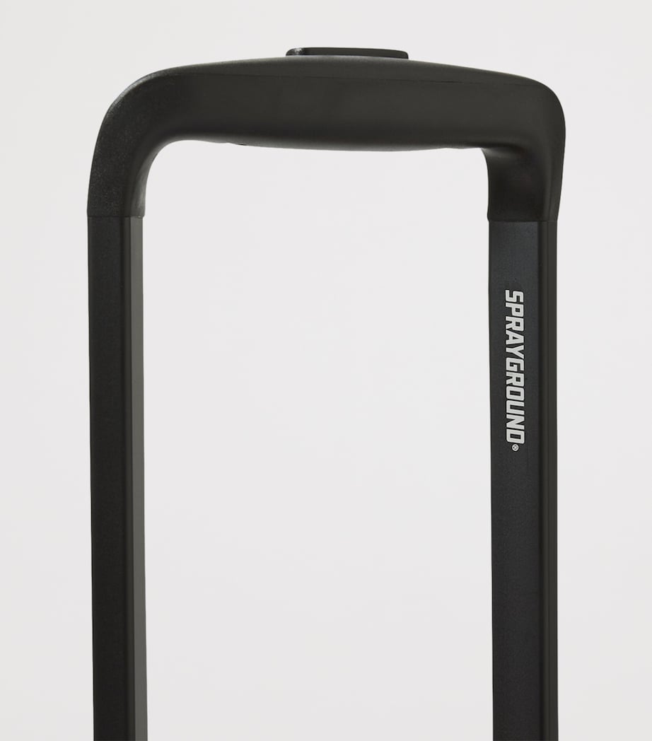 Embossed Cabin Suitcase (55cm) BLACK Image 10