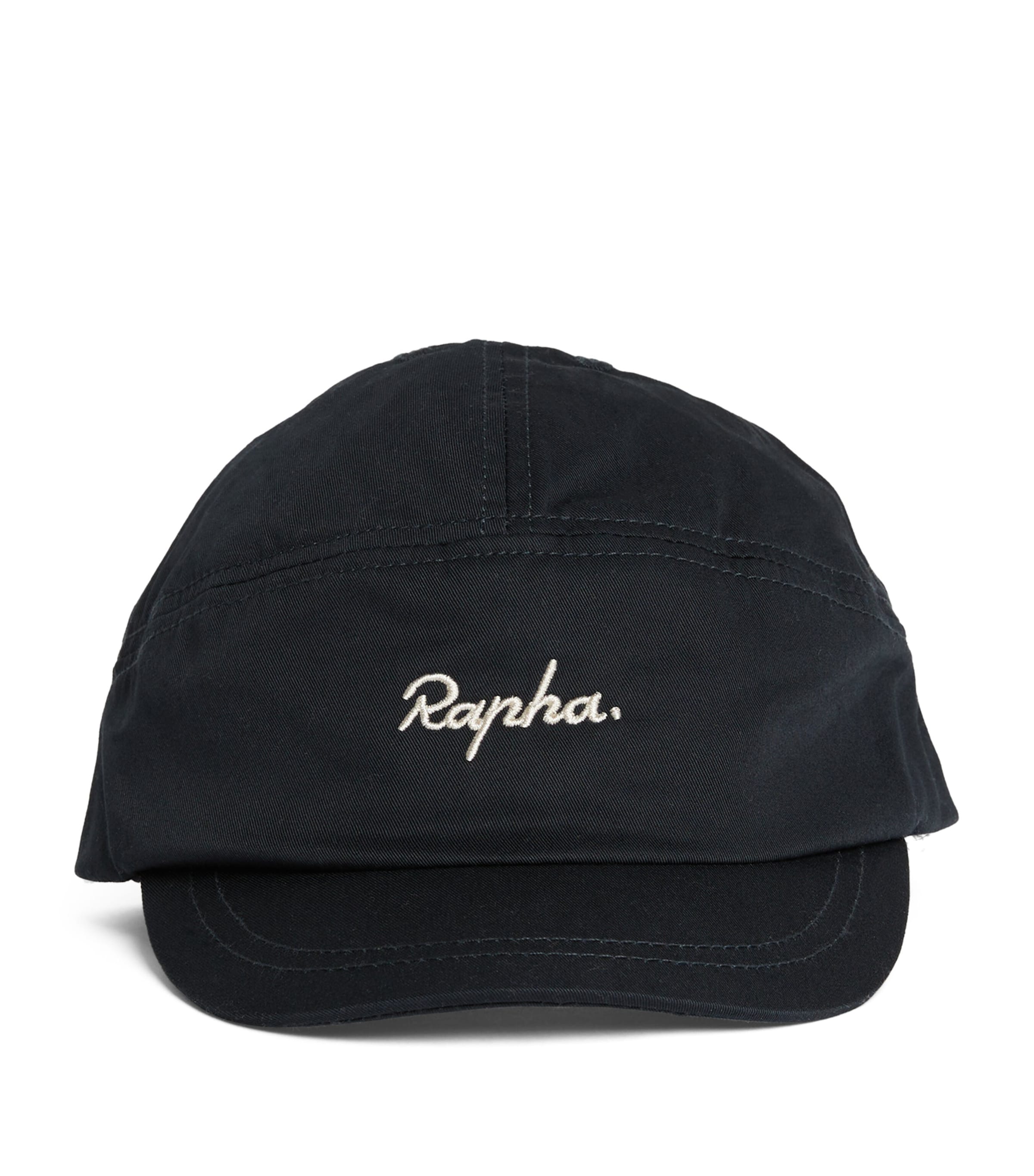 Shop Rapha Logo Baseball Cap In Black