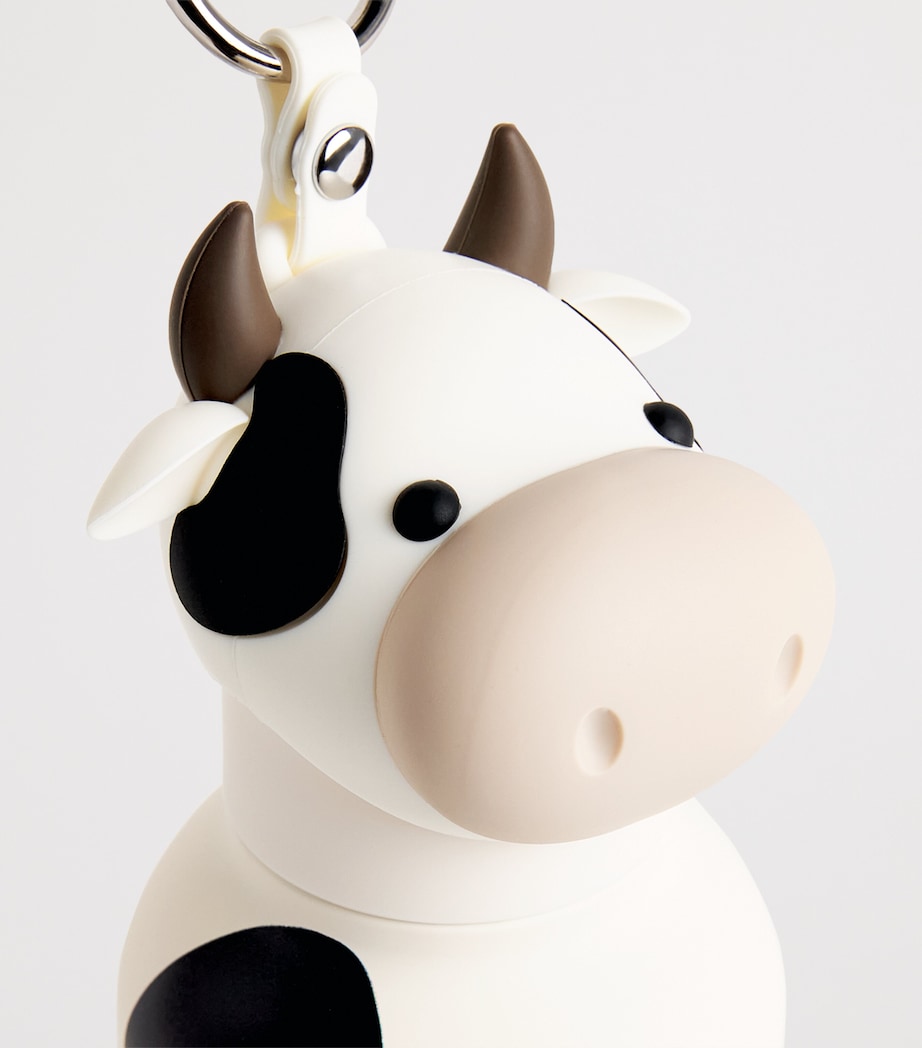ASOBU Mini Bestie Cow Water Bottle Bag Charm (200ml) Cow Image 2