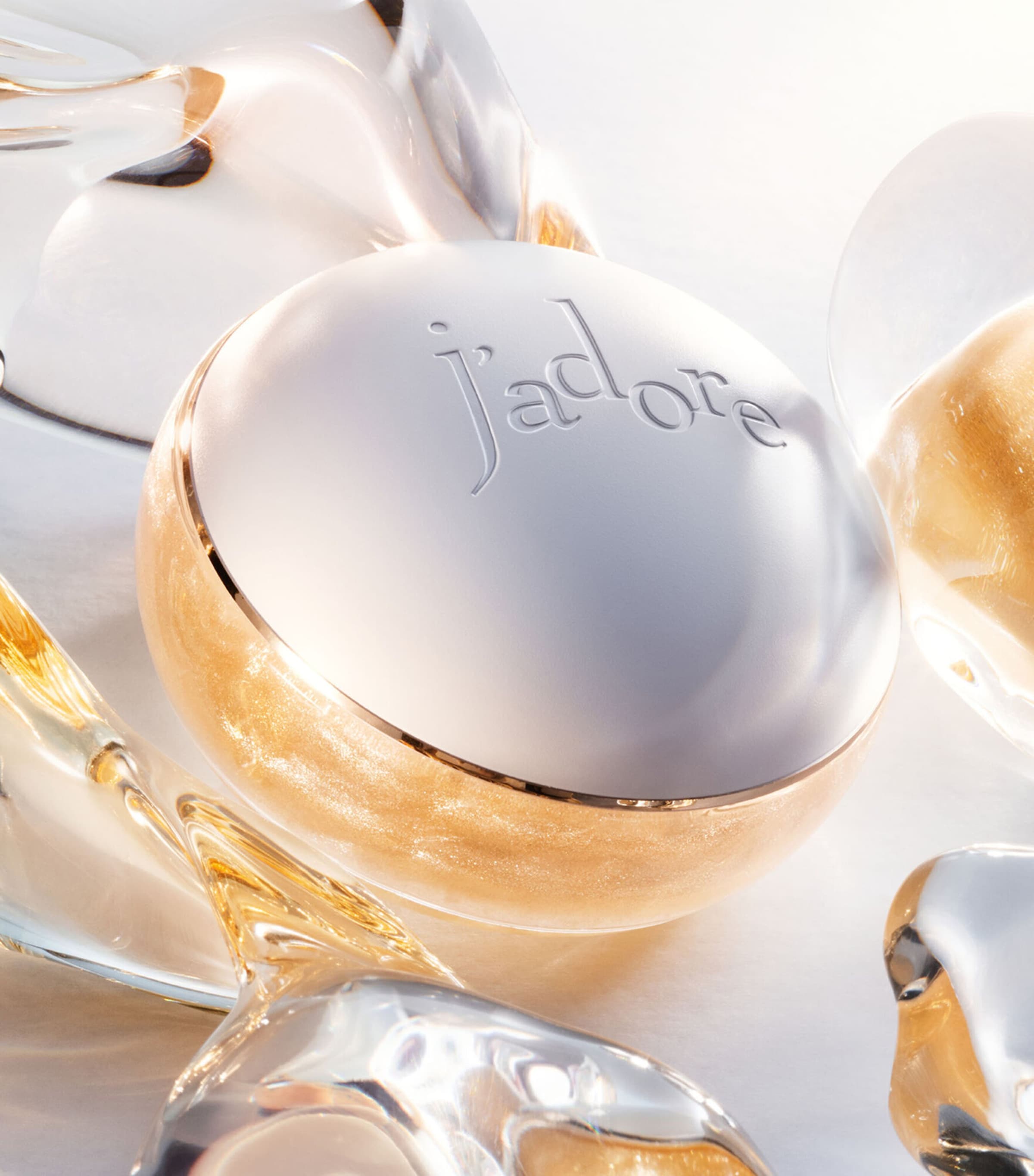 DIOR J'adore Les Adorables Shimmering Body Gel (100ml) White Image 2