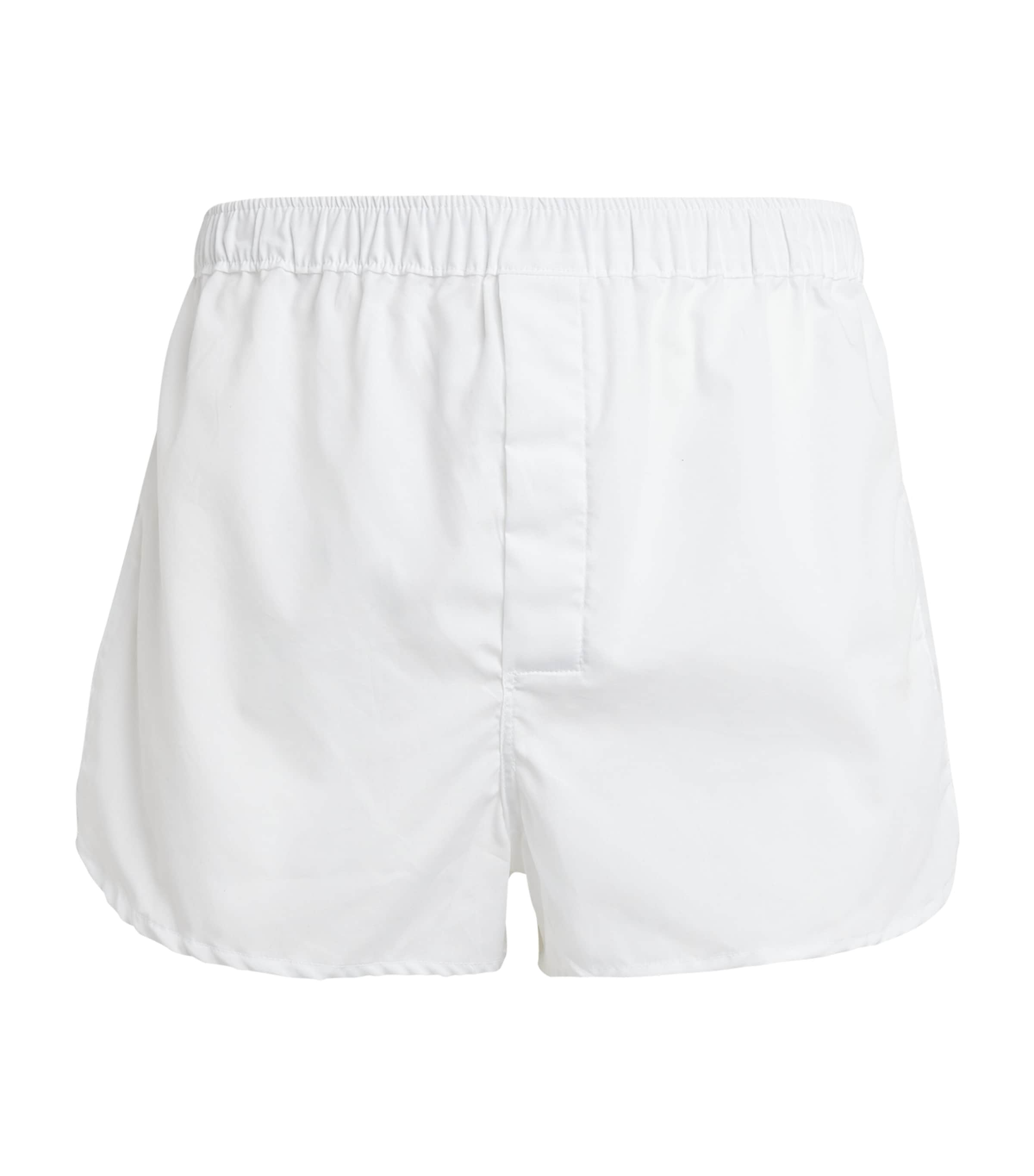 Shop Derek Rose Savoy Modern Boxer Shorts In White