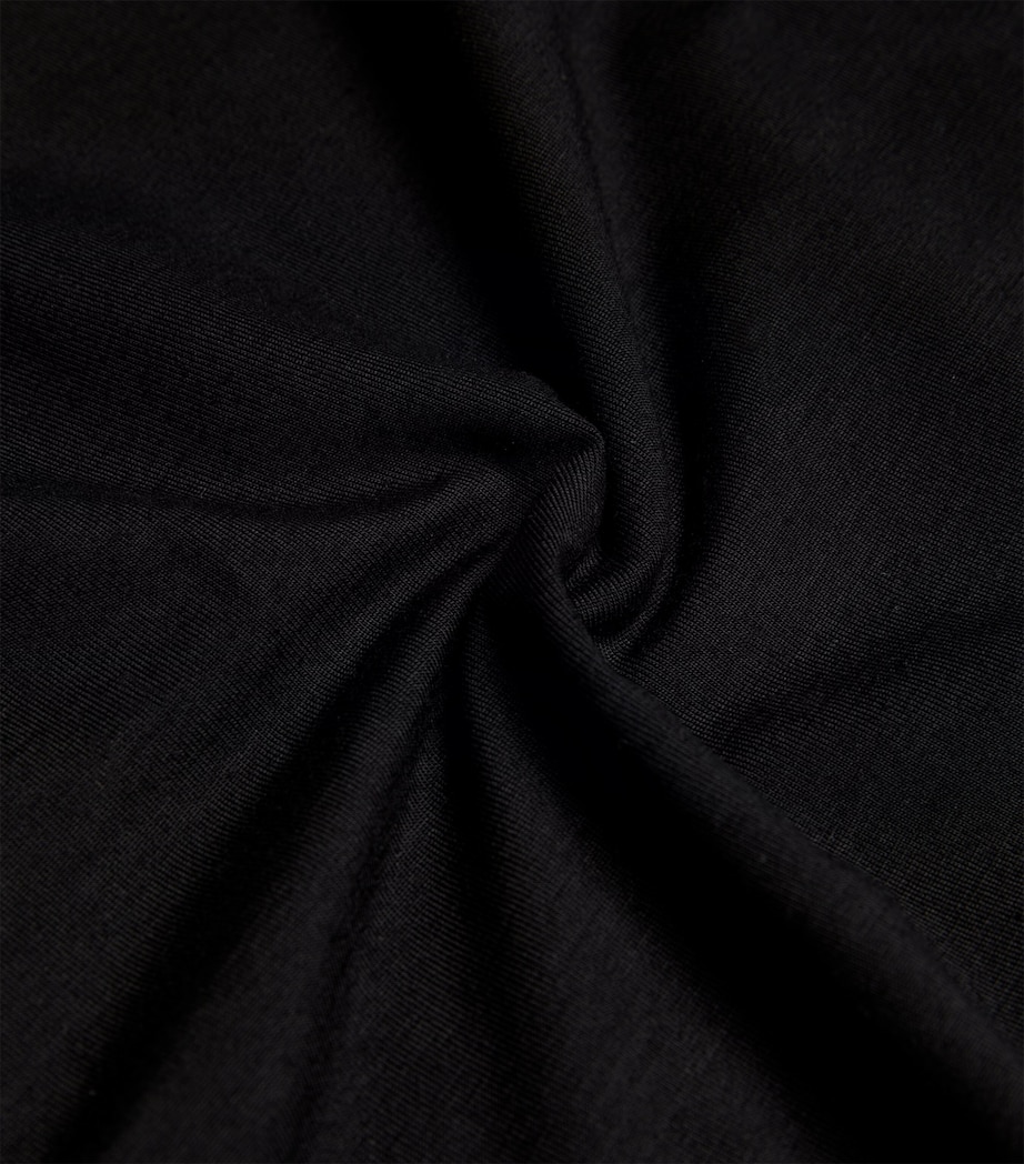 Stretch-Modal Pureness T-Shirt 86 BLACK Image 5