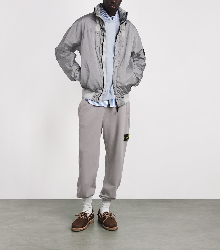 Stone Island Mens Cotton Compass Sweatpants Image 2