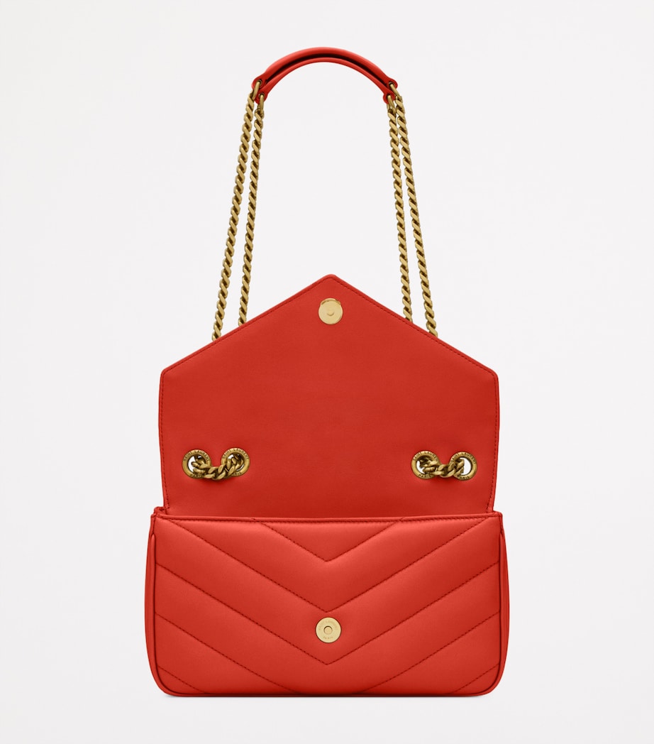 Small Leather Loulou Shoulder Bag 7427 Image 6