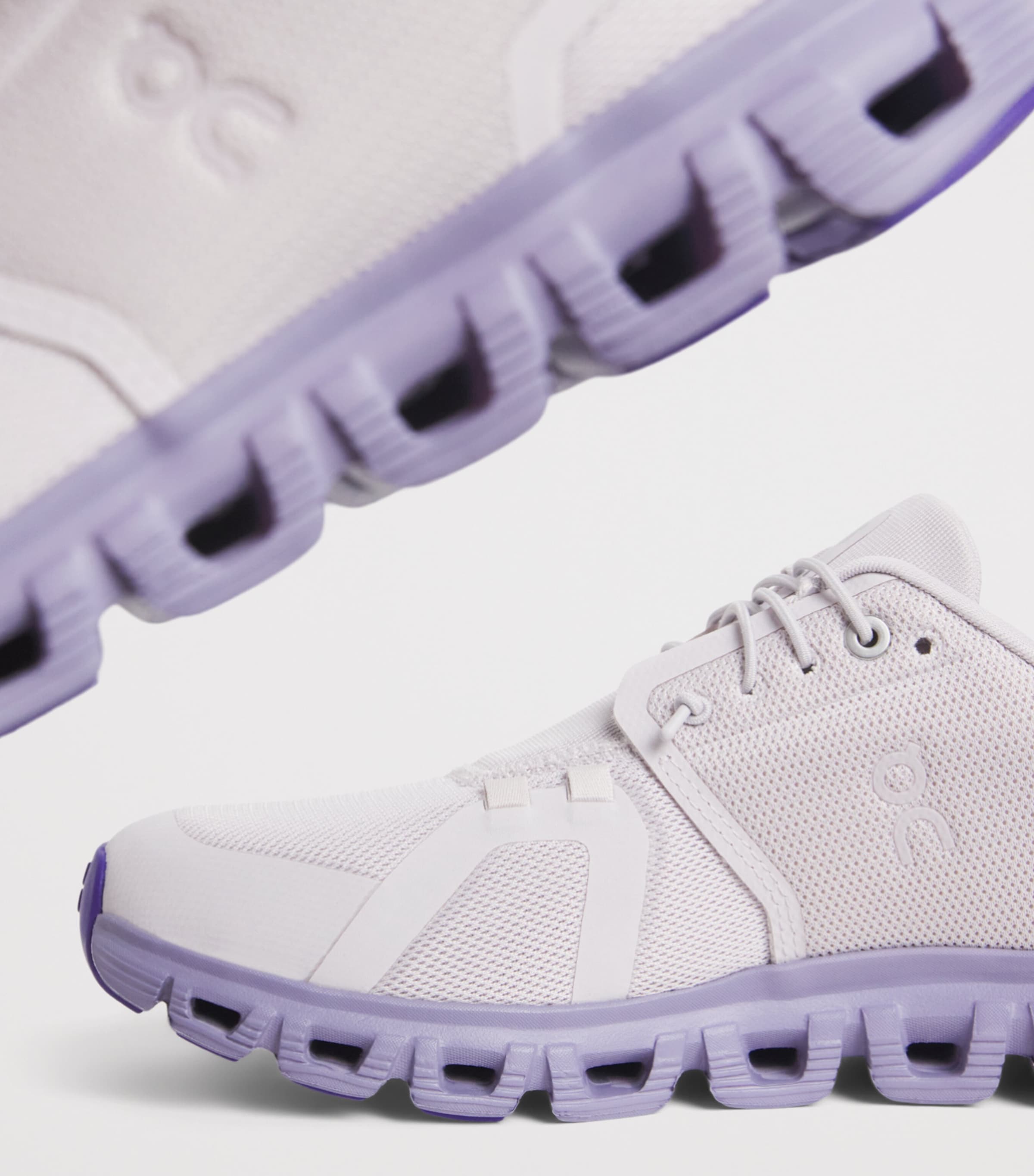 On Womens Cloud 6 Trainers Ether | Tyrian Image 7