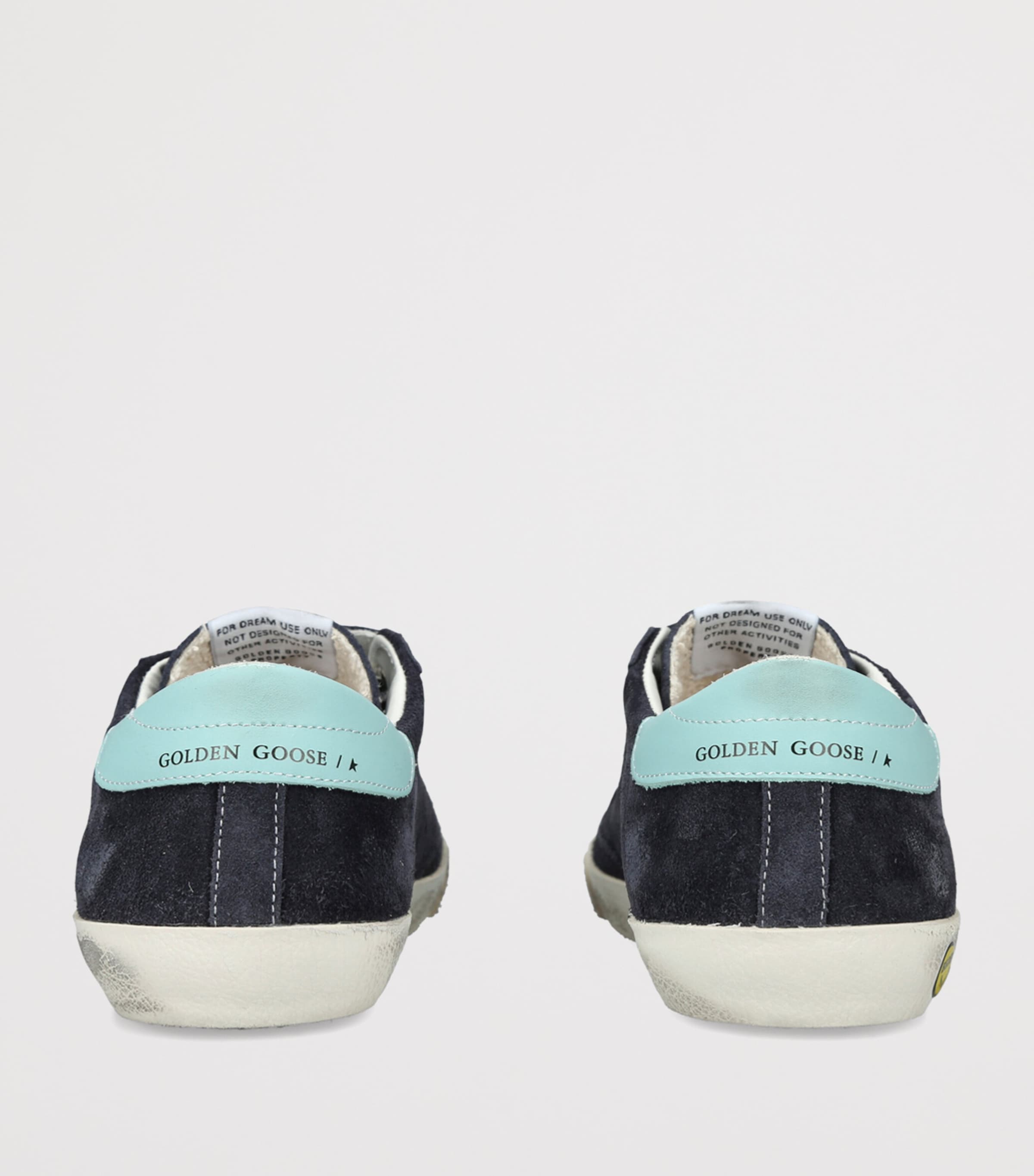 Golden Goose Suede Old School Sneakers Navy Image 4