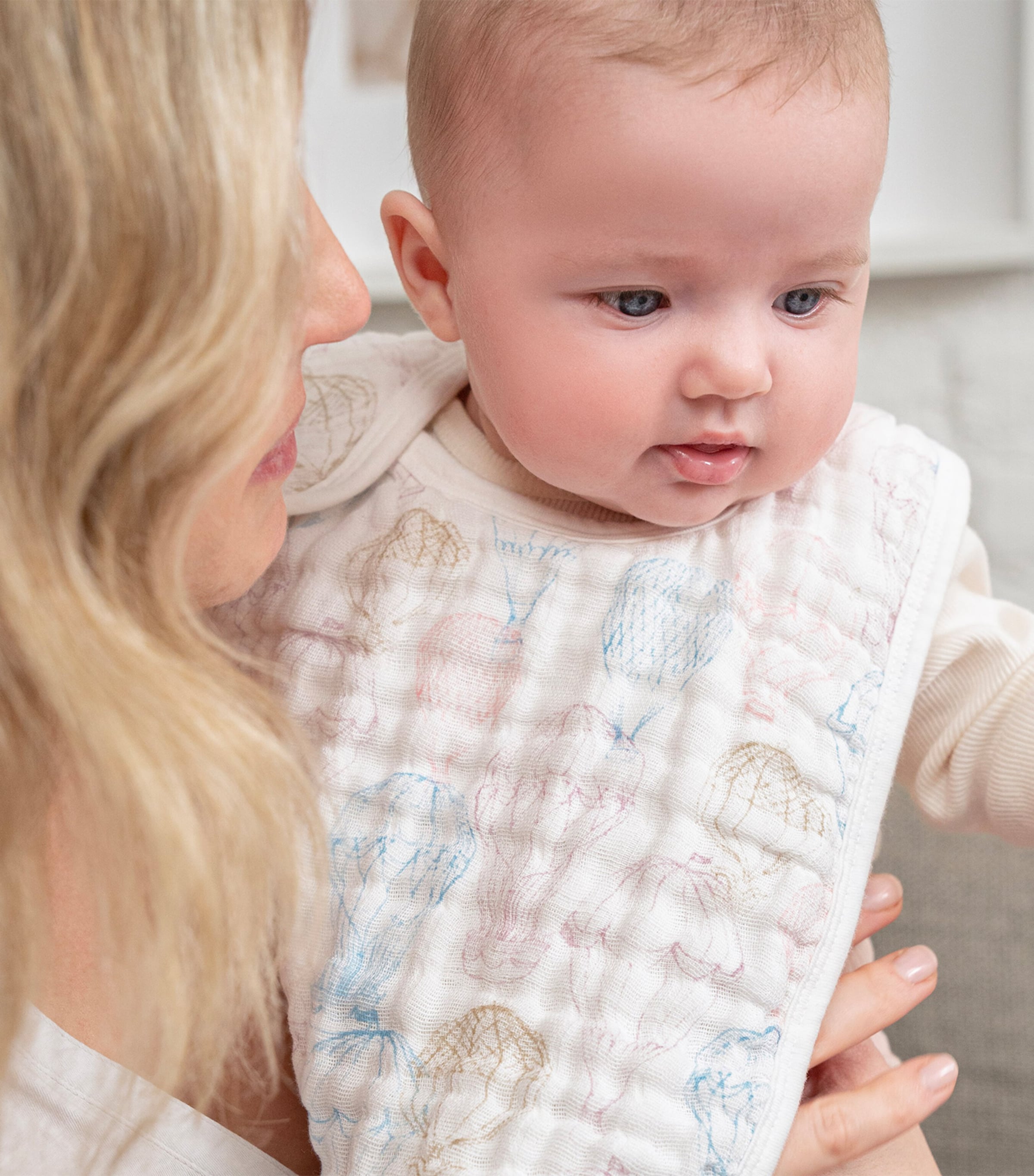 Above The Clouds Bibs (Set of 3) PINK Image 3