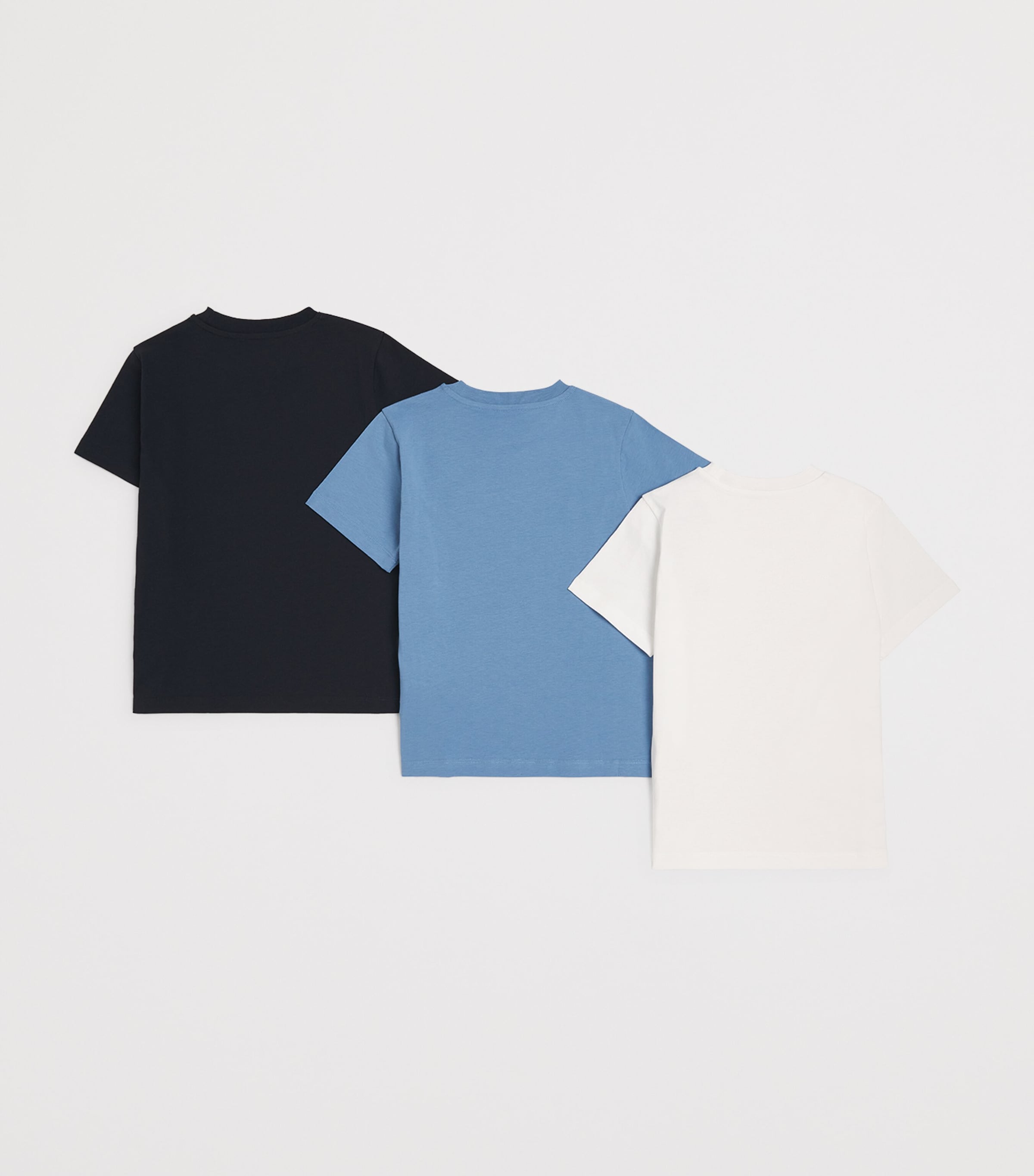 Pack of 3 Cotton Logo T-Shirts (8-10 Years) 3P4 Image 2