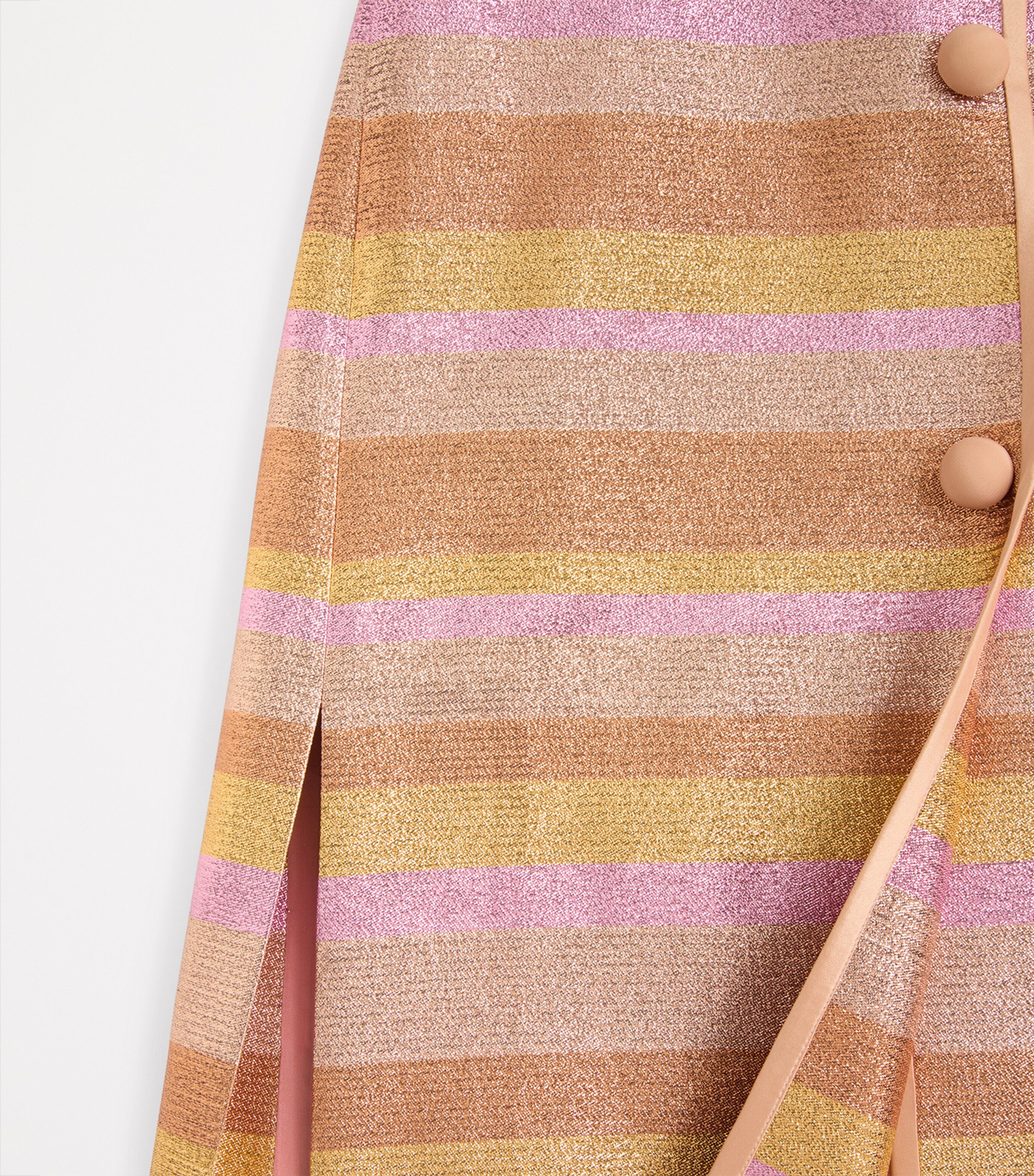 Valentino Womens Metallic Stripe Vest Image 7