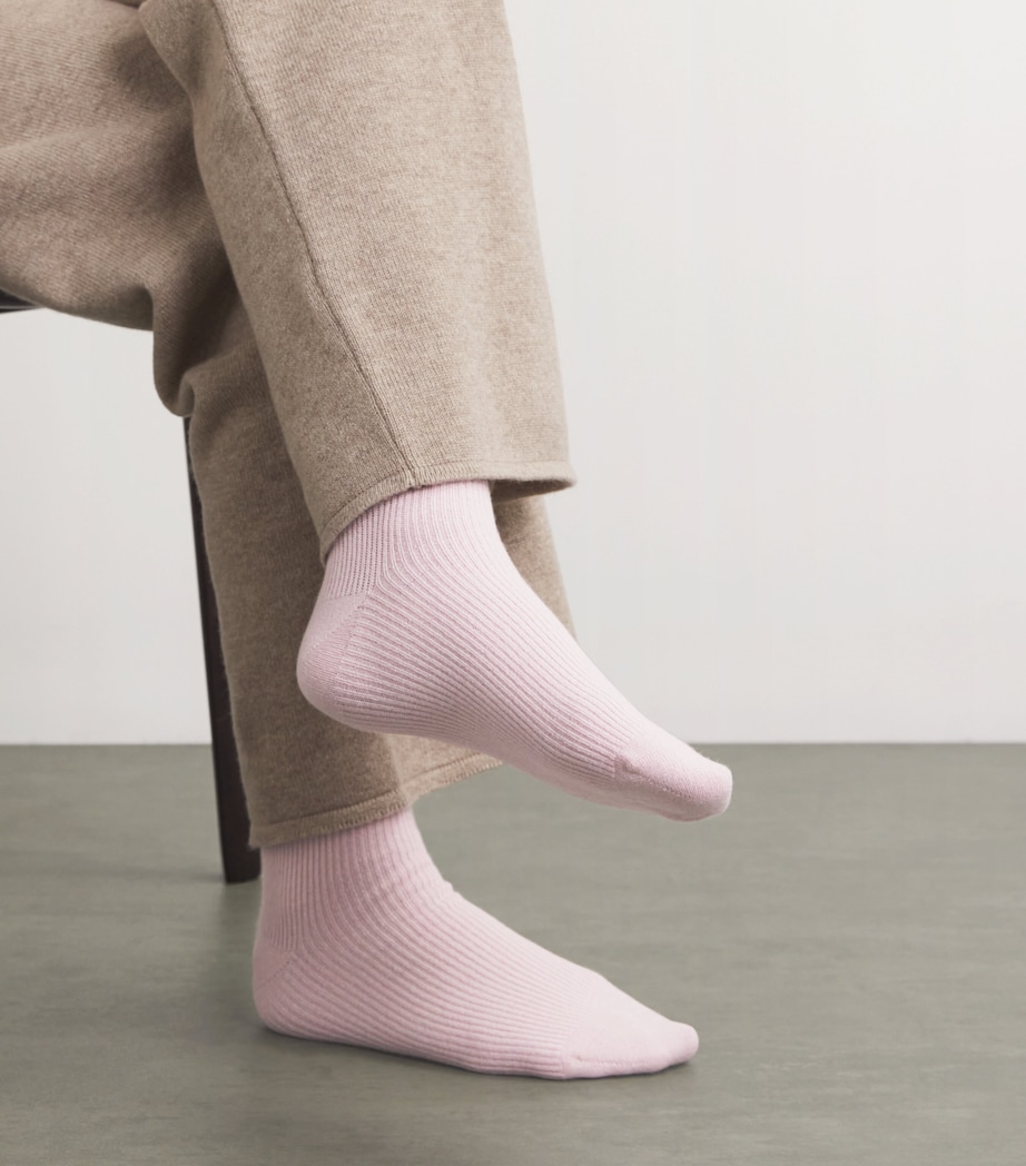 Cashmere Socks FLESH Image 2