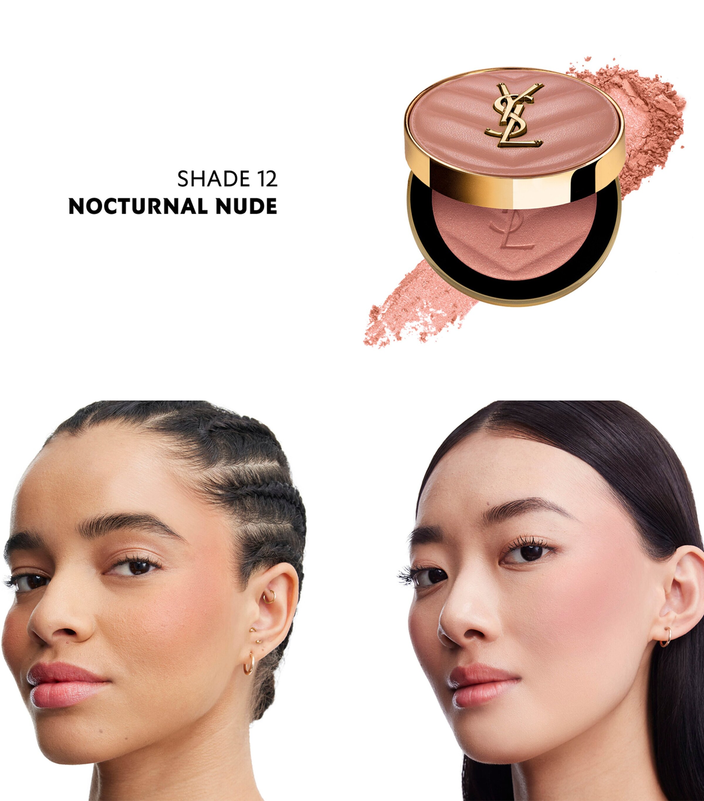 YSL Make Me Blush Bold Blurring Blush Noctural Nude Image 4