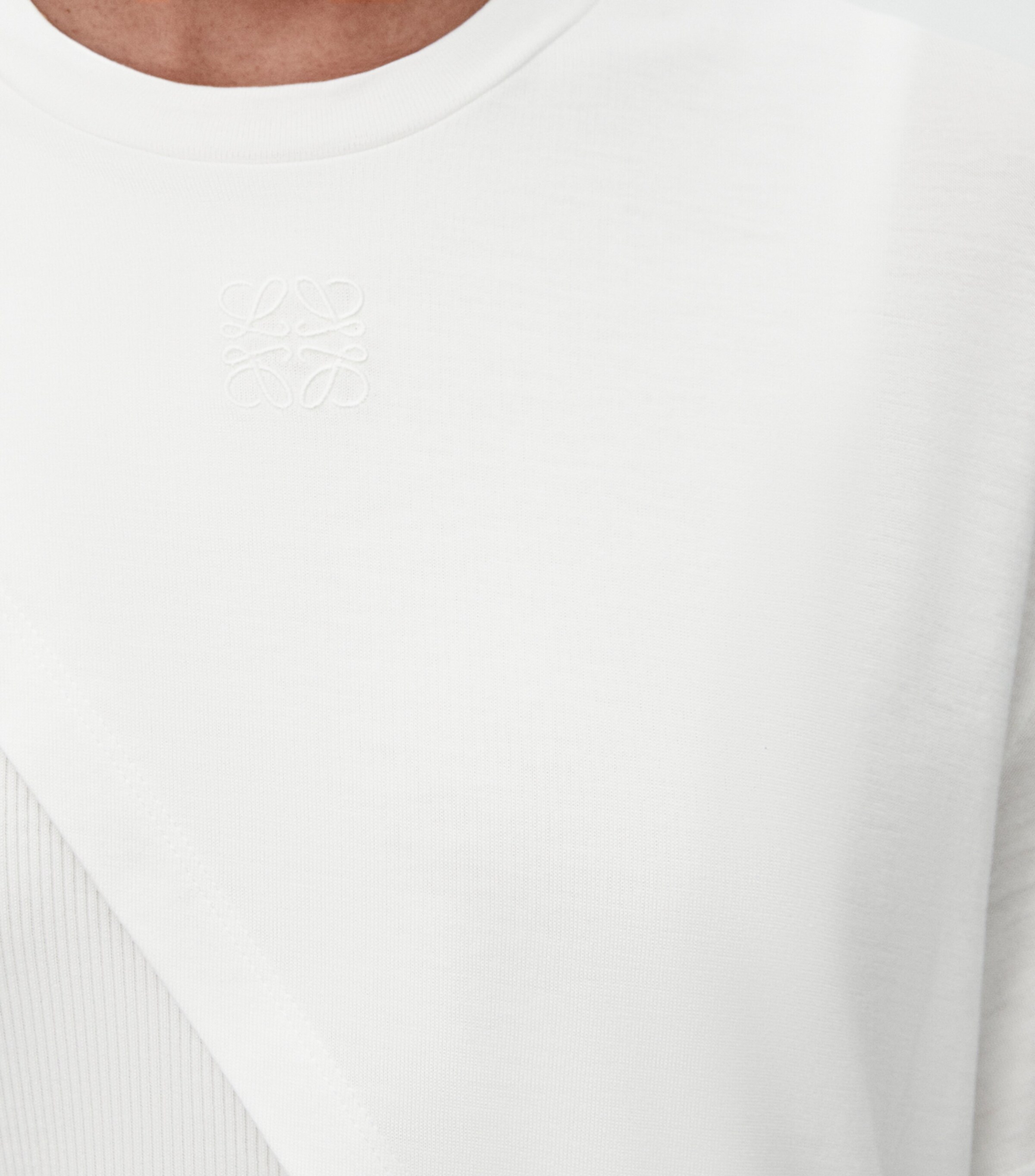 LOEWE Womens x Paula's Ibiza Draped Top Off White Image 5