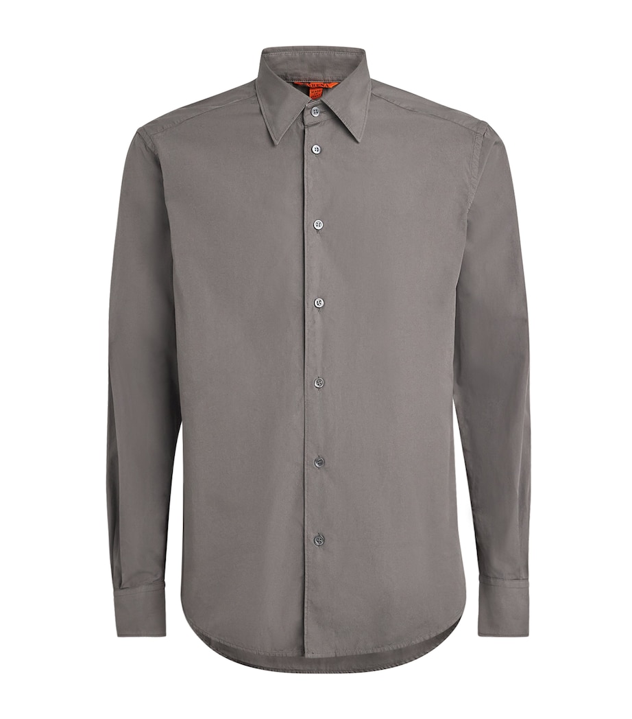 Cotton Oxford Shirt TORTORA 238 Image 1