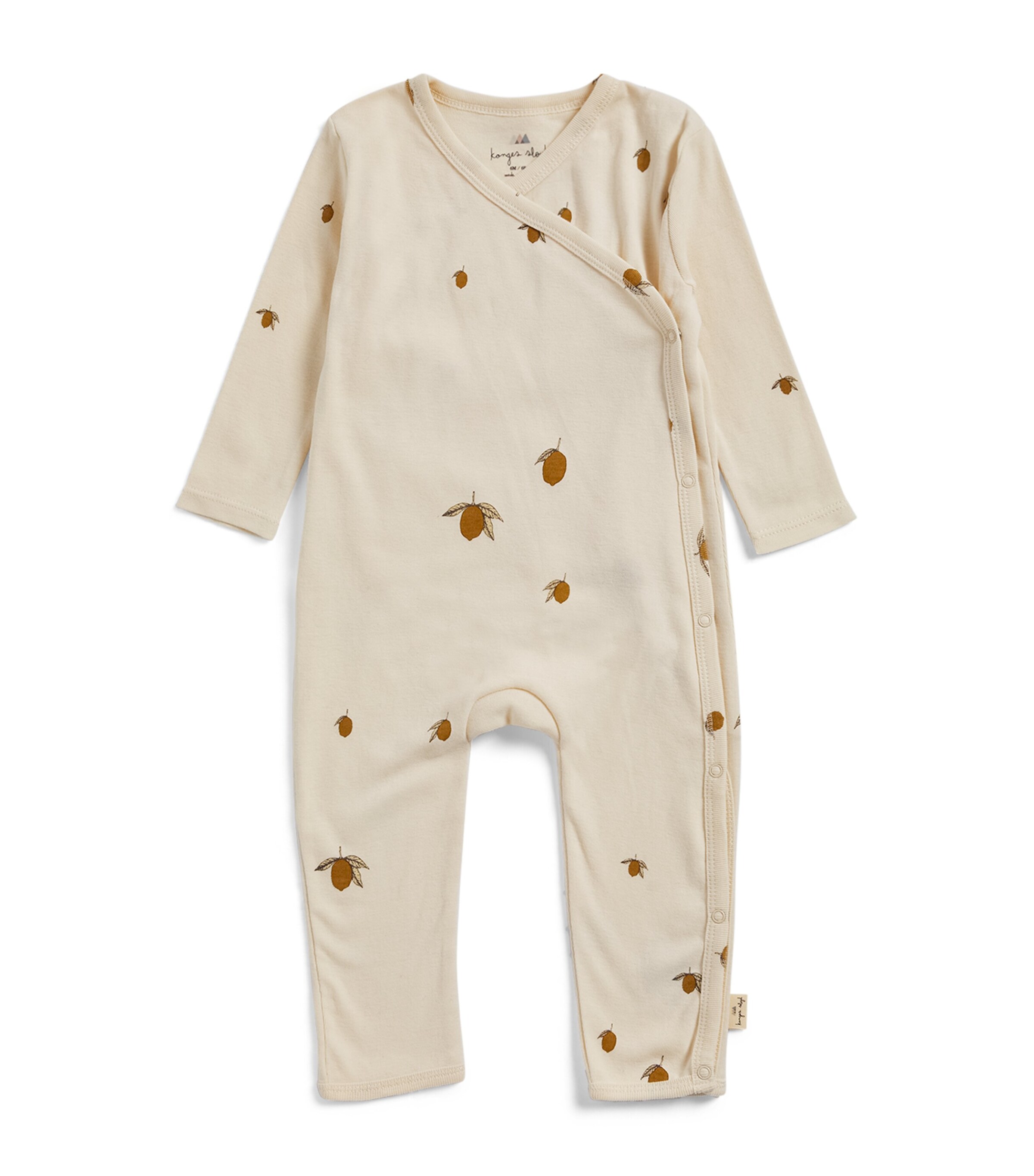 Konges Sløjd Baby Girls Rosier Bodysuit in Ivory