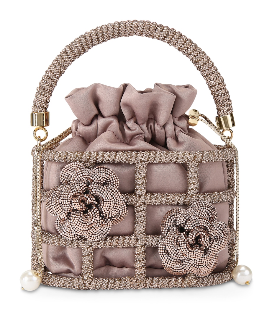 Mini Holli Ninfa Top-Handle Bag PINK Image 1