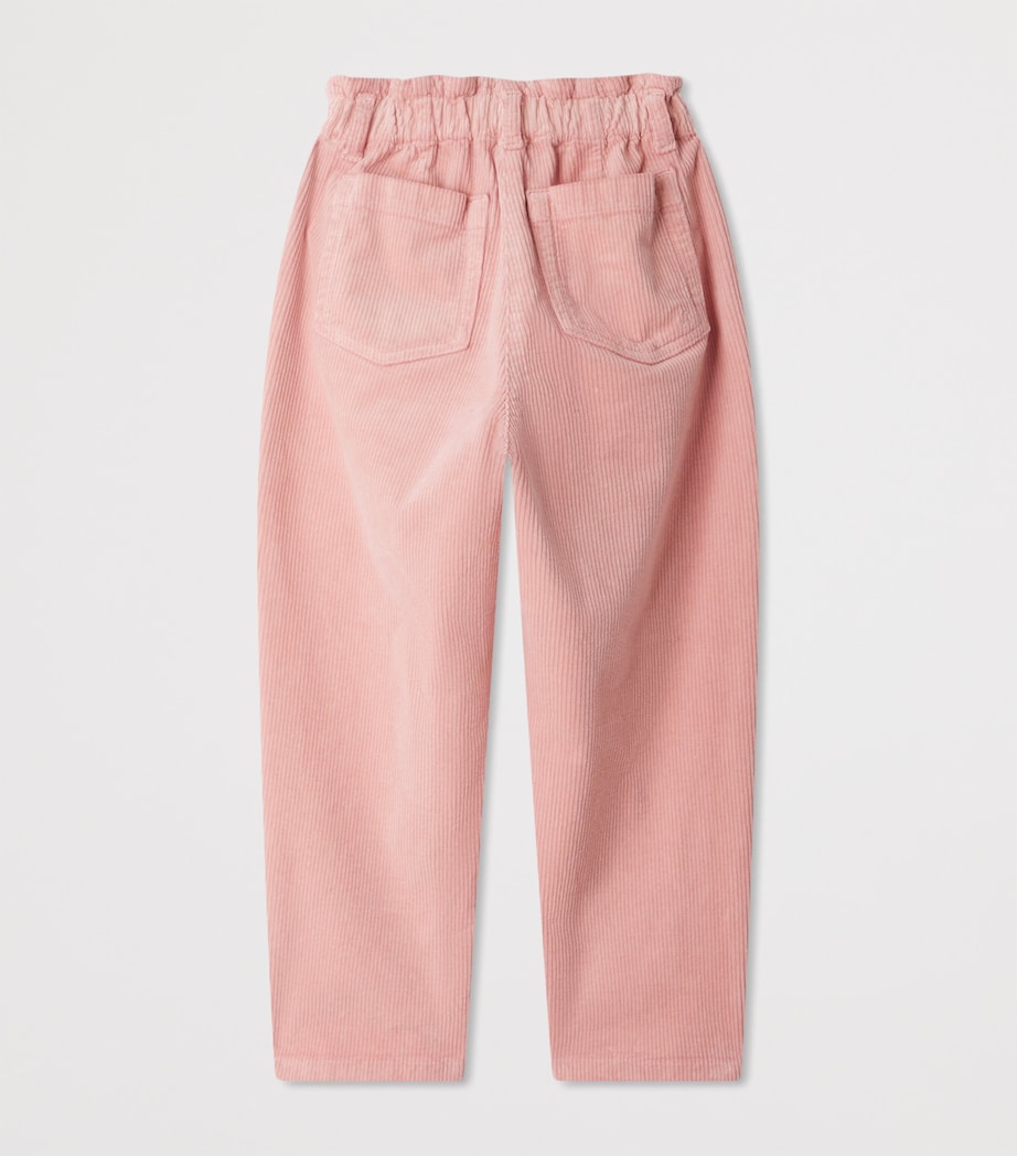 Stretch Cotton Corduroy Sonie Trousers (4-8 Years) BUVARD Image 2