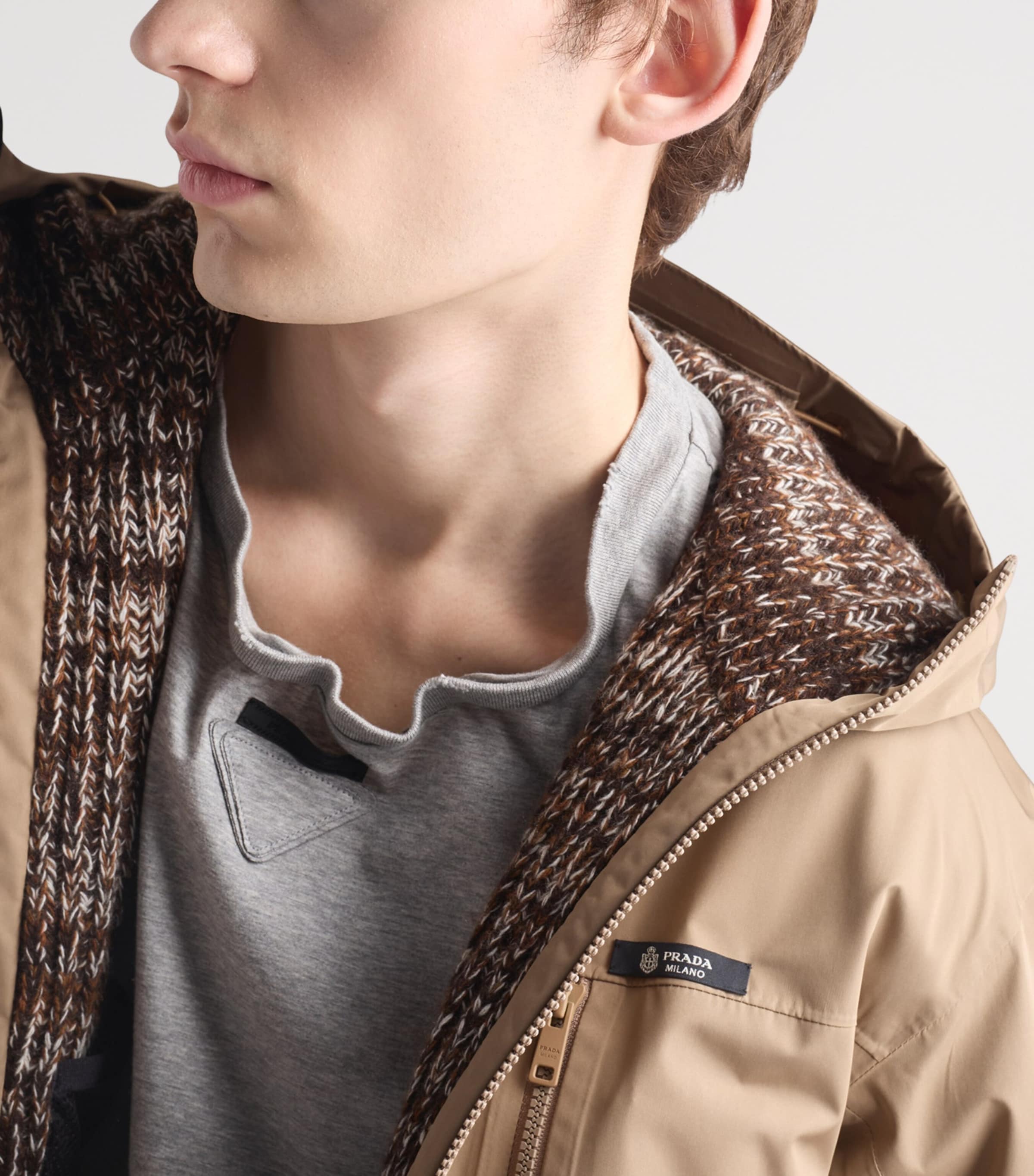 Technical Hooded Jacket F0241 Image 3