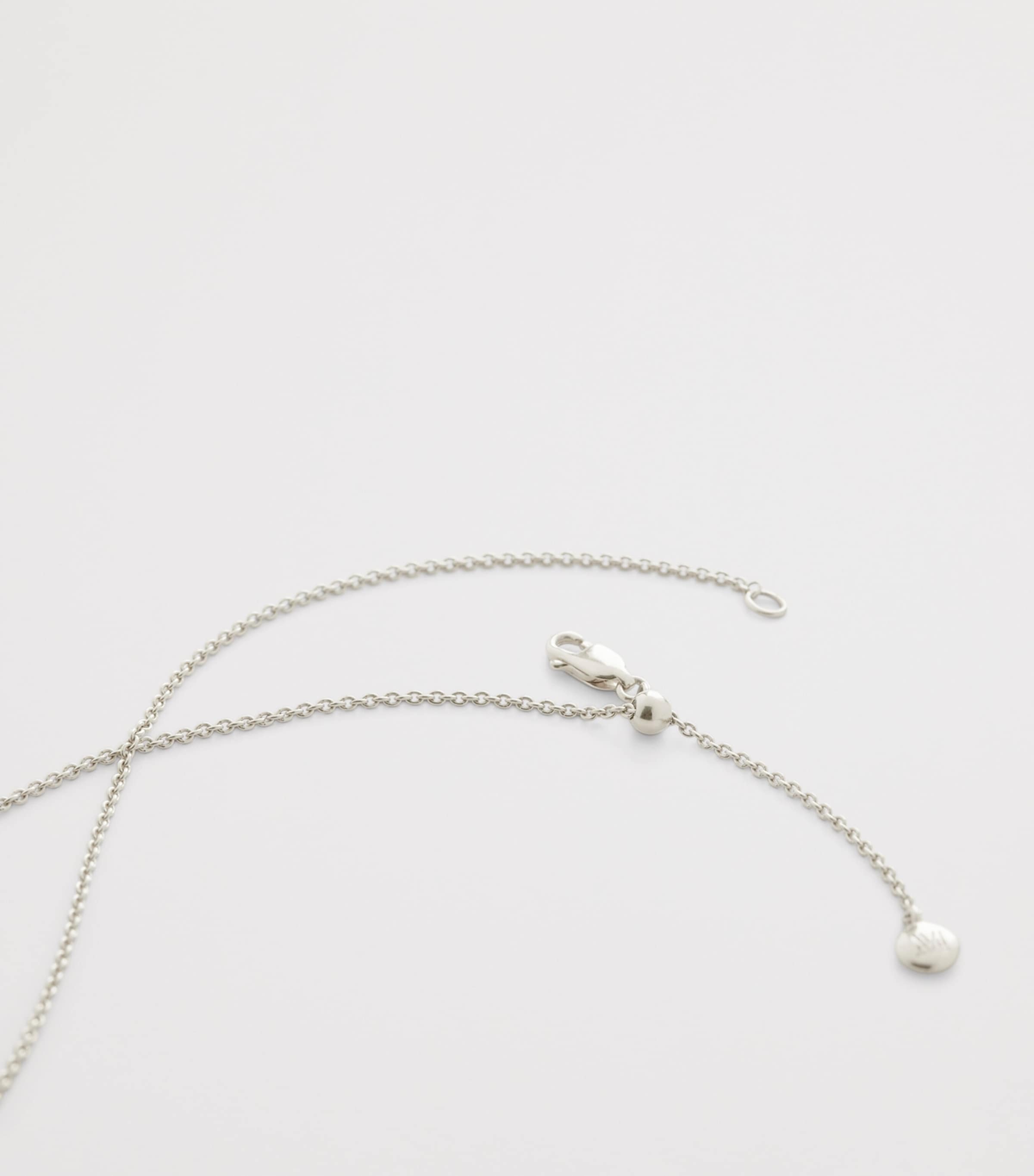 Monica Vinader Sterling Silver Chain Necklace (24cm) Sterling Silver Image 3