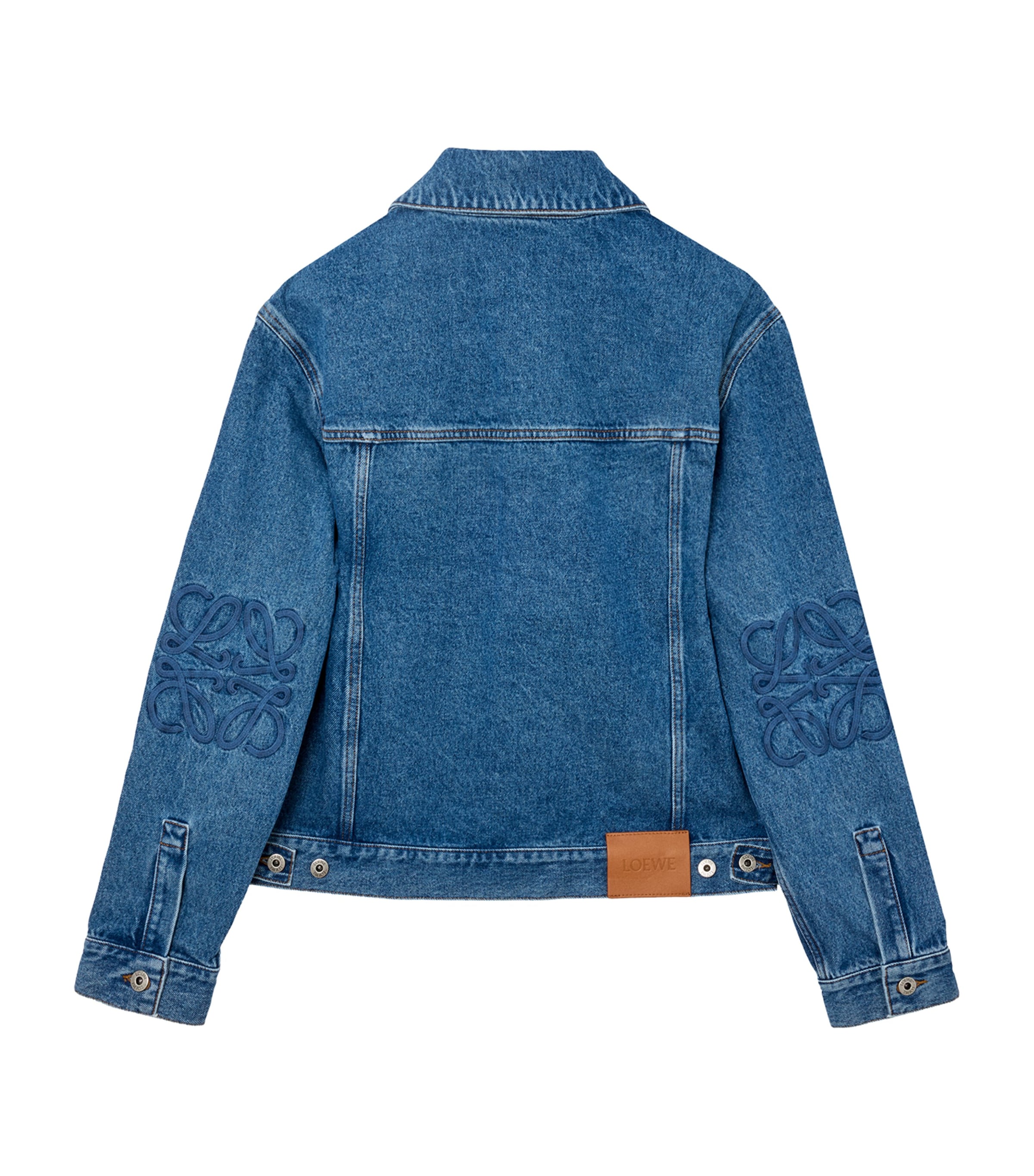 Anagram Denim Jacket JEANS BLUE Image 2