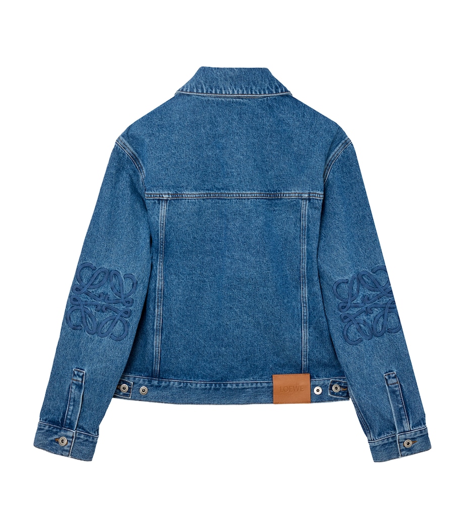 Anagram Denim Jacket JEANS BLUE Image 2