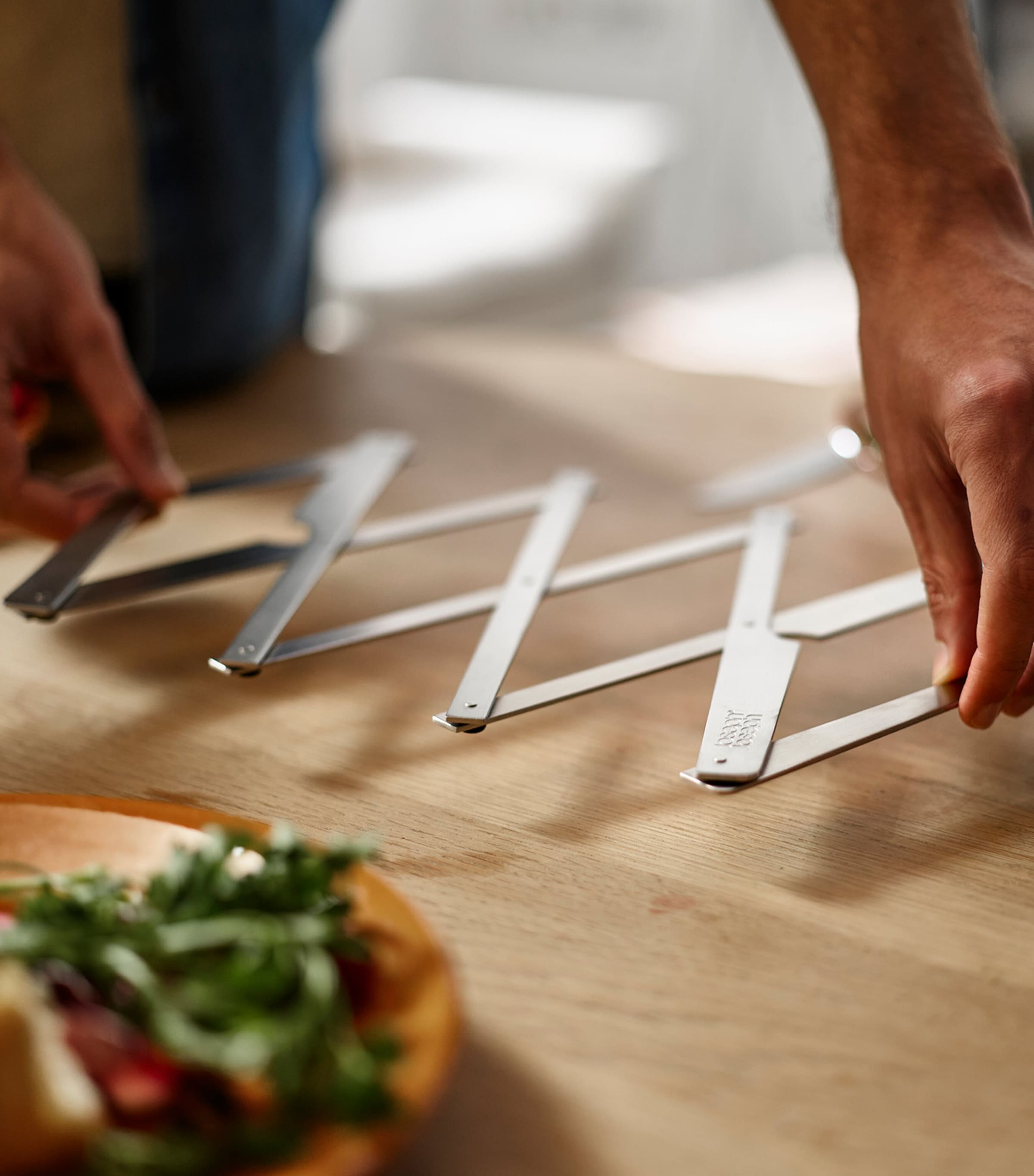 Joseph Joseph Space Stainless-Steel Trivet | Dining | Table Linens | Placemats & Coasters | Designers | Joseph Joseph Joseph Joseph Space Stainless-Steel Trivet | Dining | Table Linens | Placemats & Coasters | Designers | Joseph Joseph
