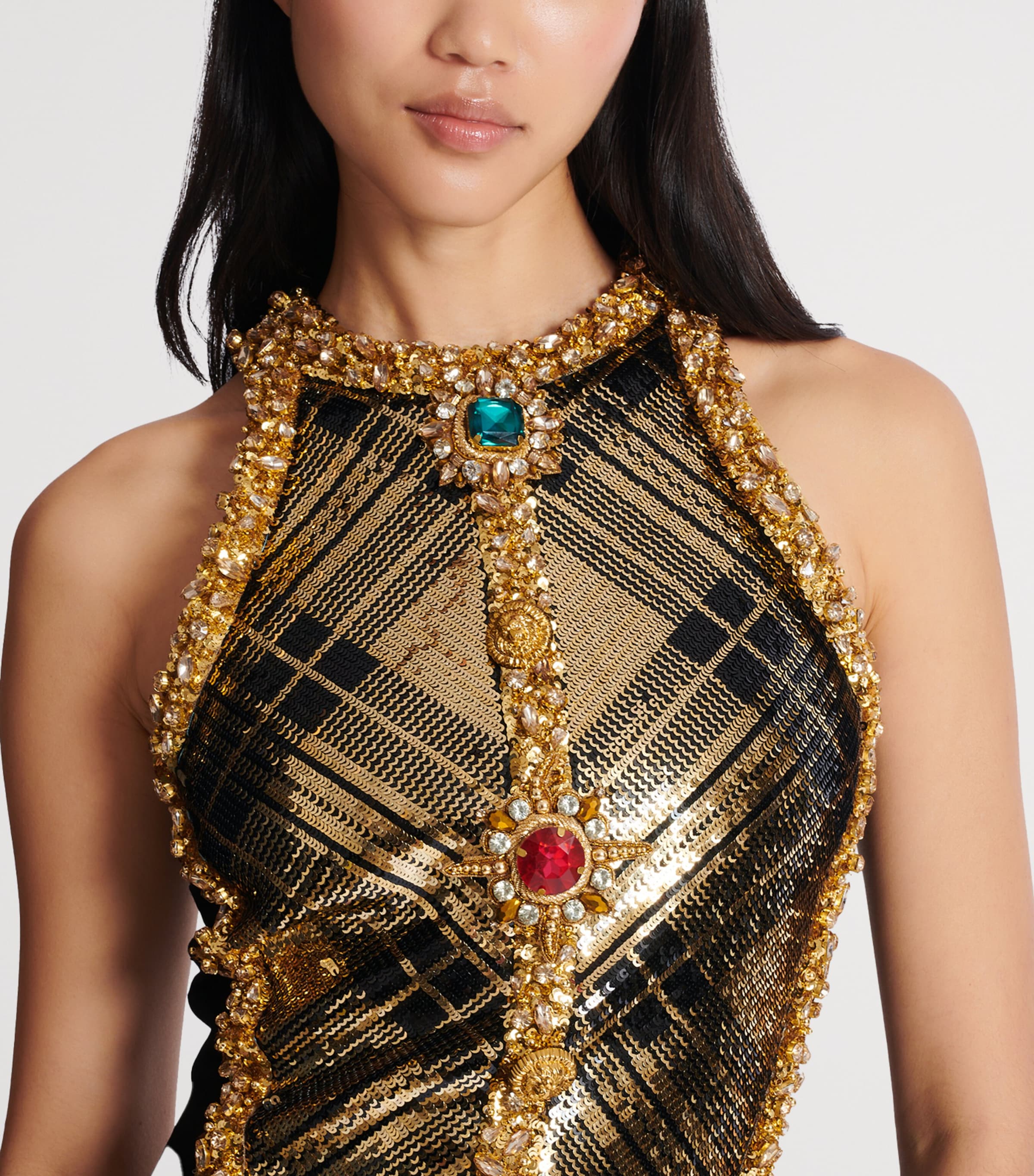 Embellished Mini Dress IAC OR/NOIR Image 8