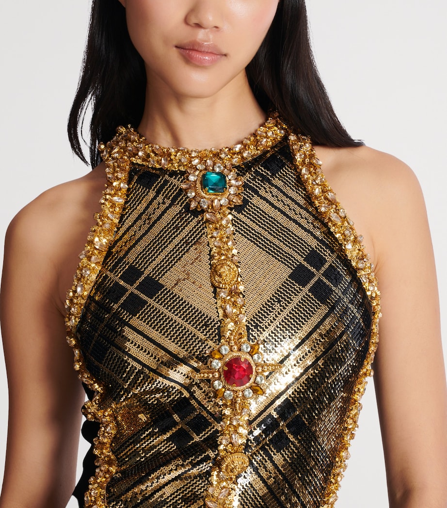 Embellished Mini Dress IAC OR/NOIR Image 8