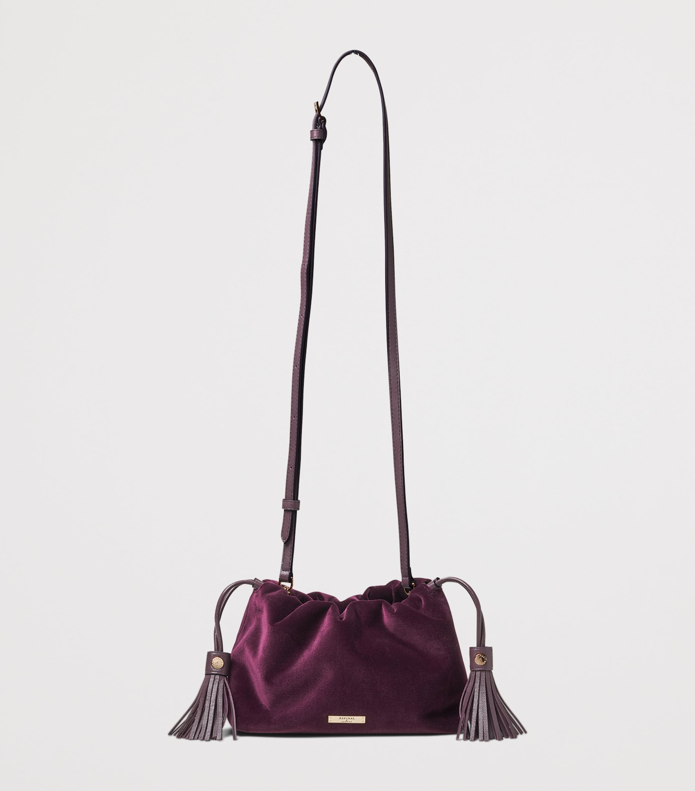 Velvet Amelia Top-Handle Bag CASSIS Image 3