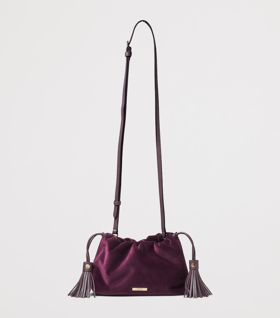 Velvet Freida Top-Handle Bag CASSIS Image 3