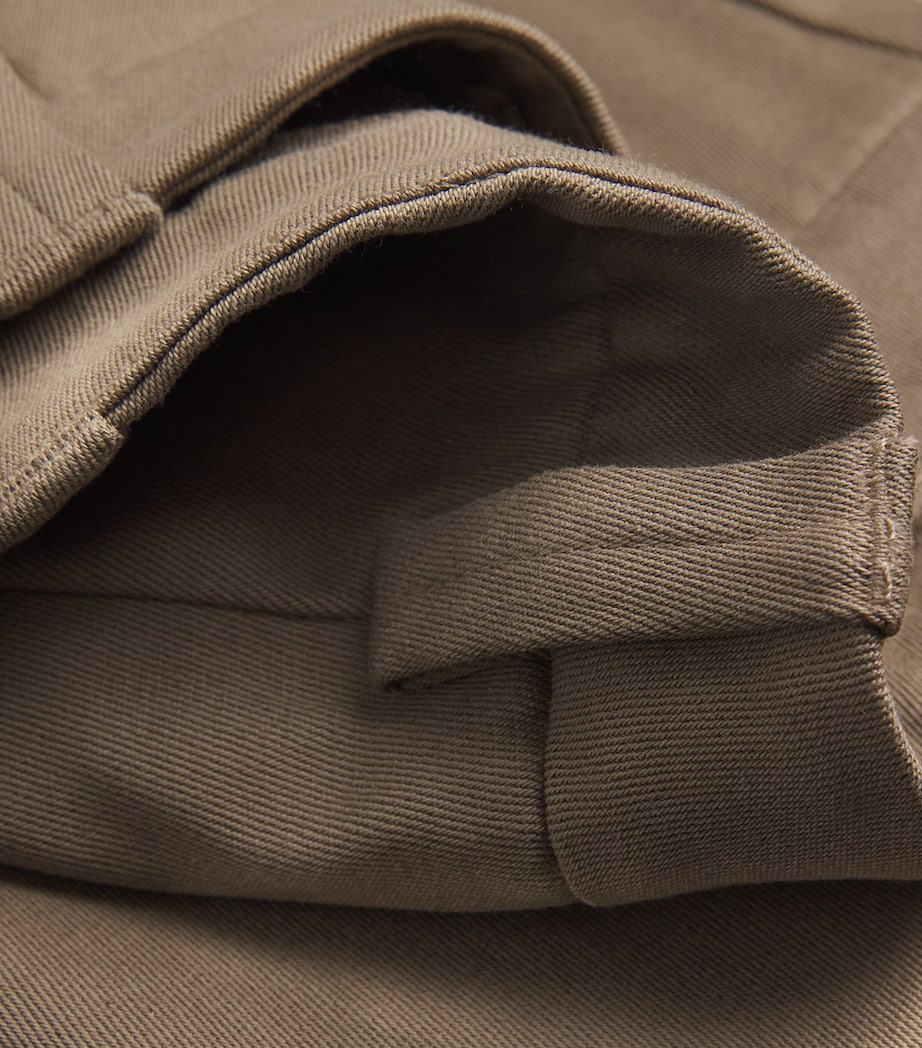 Cotton-Wool Renato Trousers BAG - SABLE Image 5