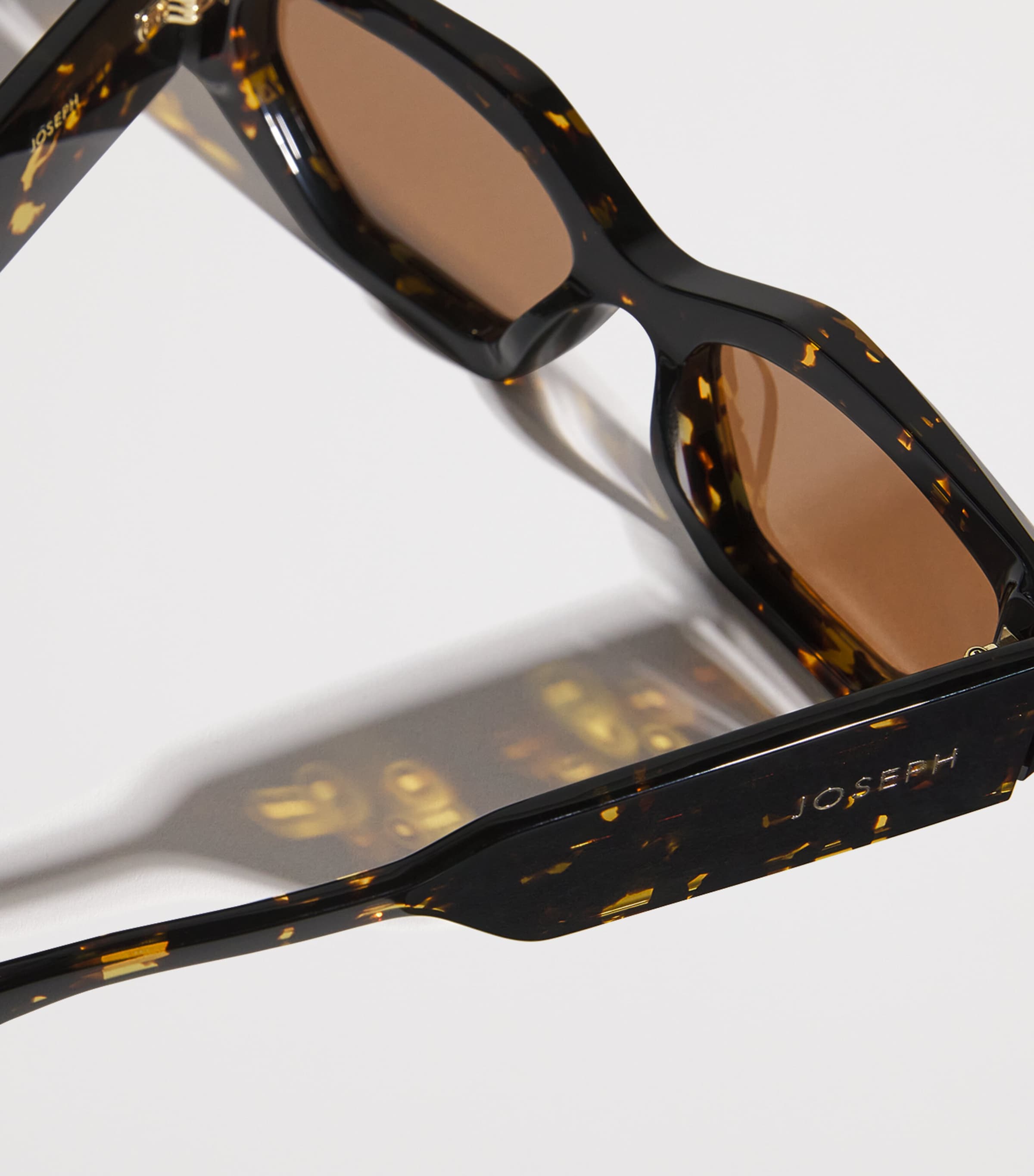 Joseph Cat Eye Souk Sunglasses Dark Tortoise Image 5