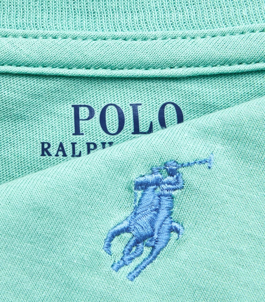 Polo Ralph Lauren Mens Cotton Custom-Fit Polo Pony T-Shirt Image 6
