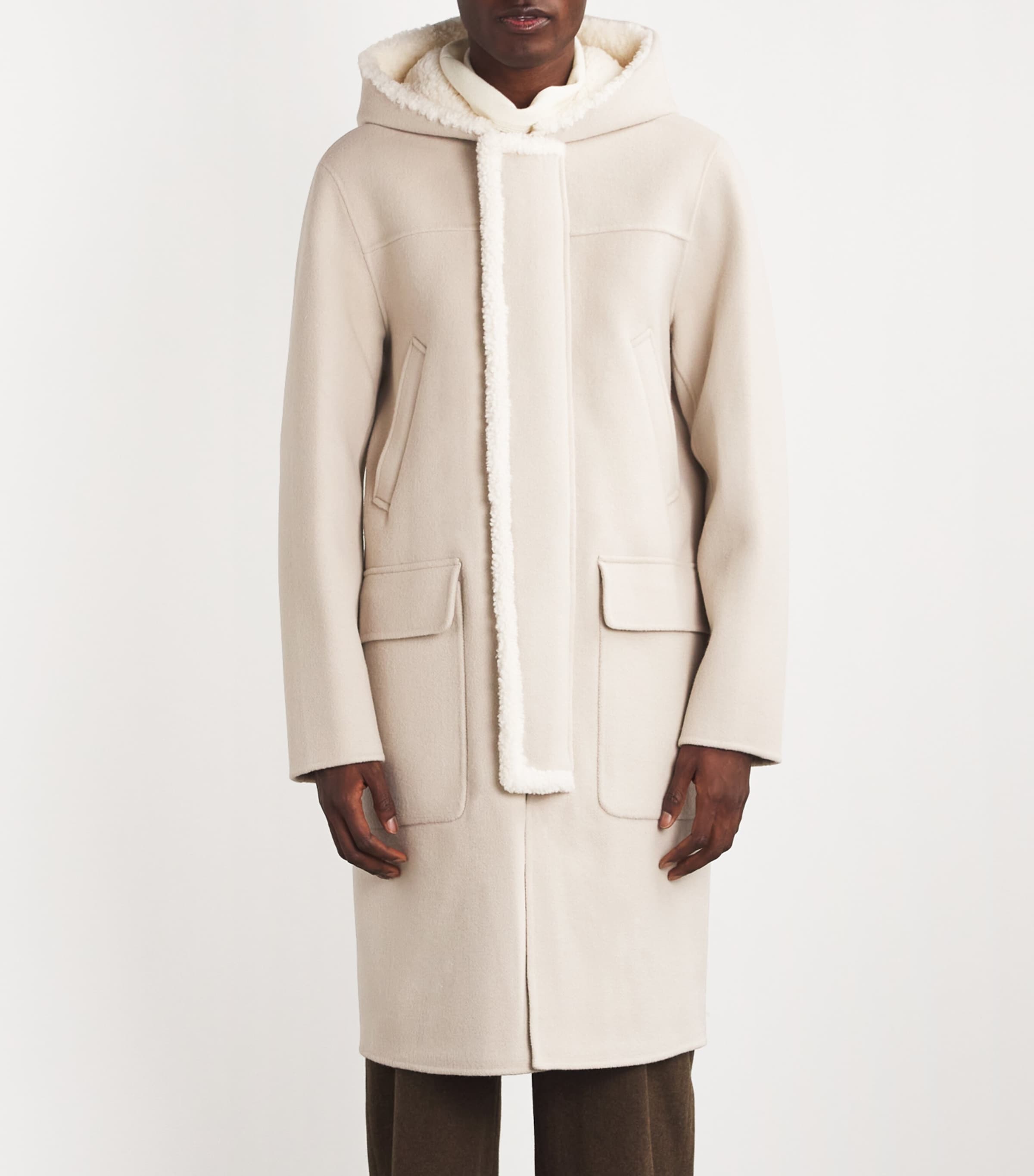 RWS Wool Abraham Coat TRENCH-NATURAL Image 3