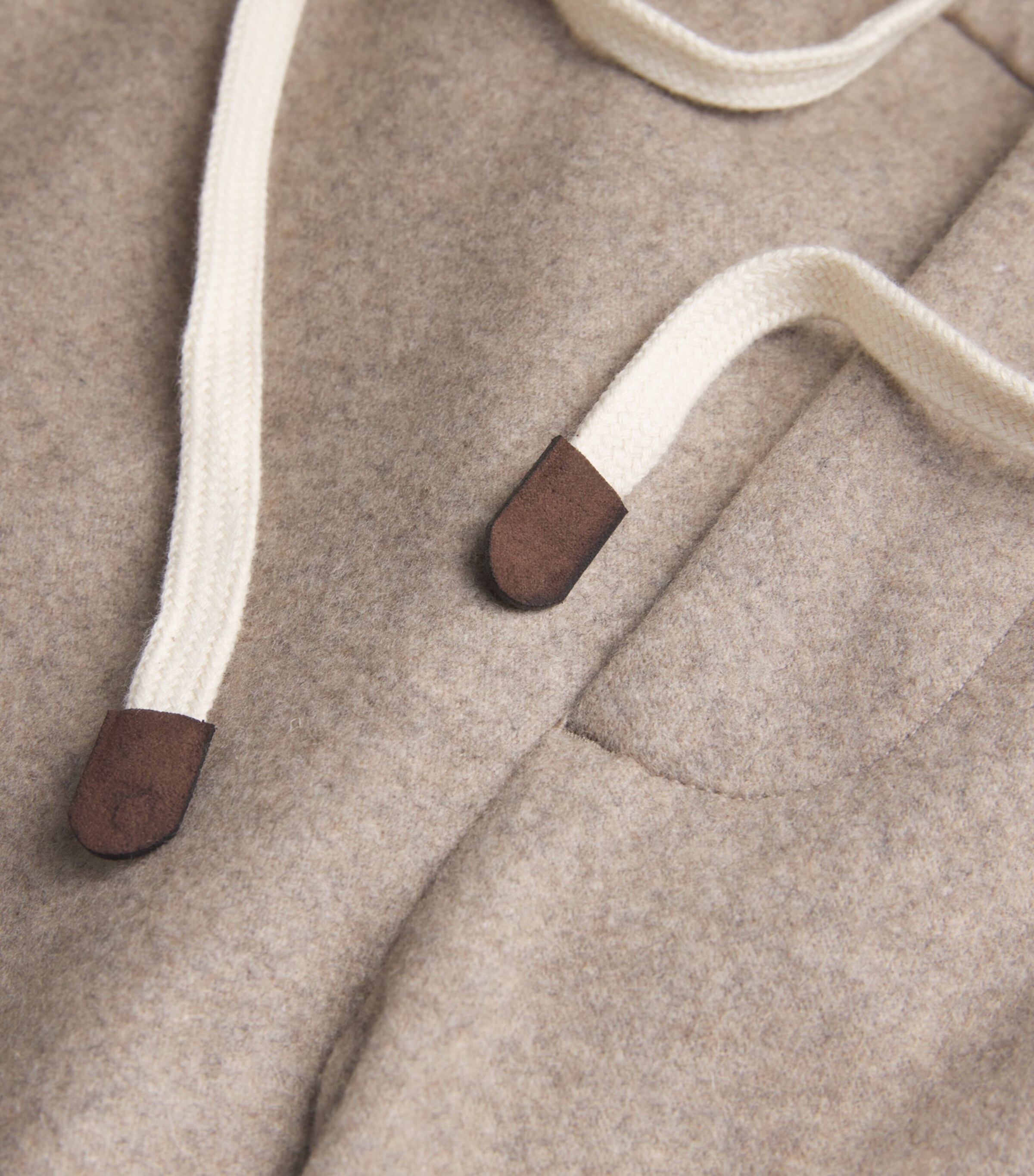 Marco Pescarolo Mens Cashmere Sweatpants Beige Image 5